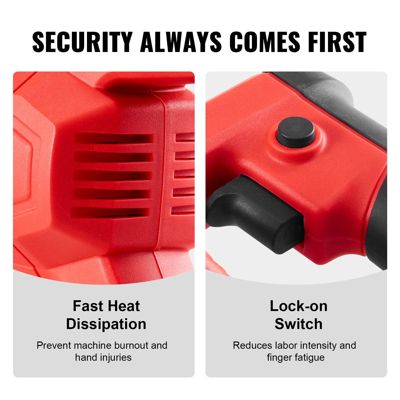 VEVOR Handheld Electric Concrete Vibrator 800W 1,5M Shaft Remover Air Bubble VEVOR Handheld Electric Concrete Vibrator 800W 1,5M Shaft Remover Air Bubble