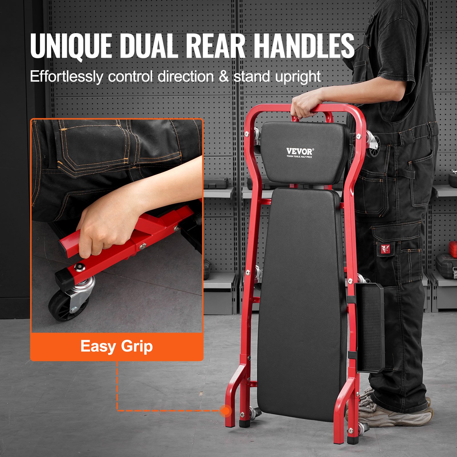 VEVOR 44 σε Mechanic Garage Creeper 300 lbs Capacity Automotive Rolling Creeper VEVOR 44 σε Mechanic Garage Creeper 300 lbs Capacity Automotive Rolling Creeper