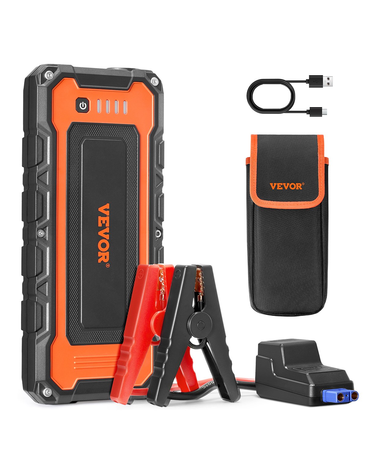 VEVOR Jump Starter 3000A 59,2Wh Lithium Booster Jumper Box Portable Power Bank VEVOR Jump Starter 3000A 59,2Wh Lithium Booster Jumper Box Portable Power Bank