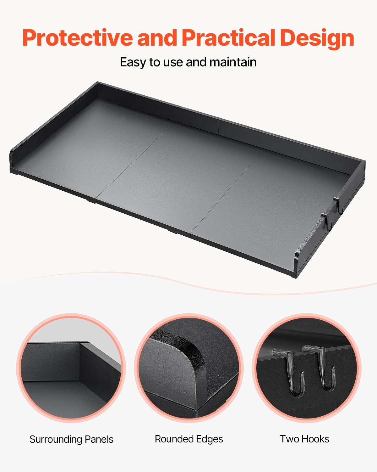 VEVOR 3 Panels Πλυντήριο Στεγνωτήριο Πάγκος 54"x27" Ξύλινο Πλυντήριο Στεγνωτήριο Κάλυμμα Μαύρο VEVOR 3 Panels Πλυντήριο Στεγνωτήριο Πάγκος 54"x27" Ξύλινο Πλυντήριο Στεγνωτήριο Κάλυμμα Μαύρο