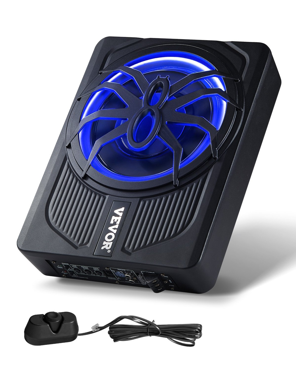 VEVOR 10" 440W υπογούφερ αυτοκινήτου κάτω από το κάθισμα με σύστημα υπογούφερ μπλε περιβάλλοντος φωτός VEVOR 10" 440W υπογούφερ αυτοκινήτου κάτω από το κάθισμα με σύστημα υπογούφερ μπλε περιβάλλοντος φωτός