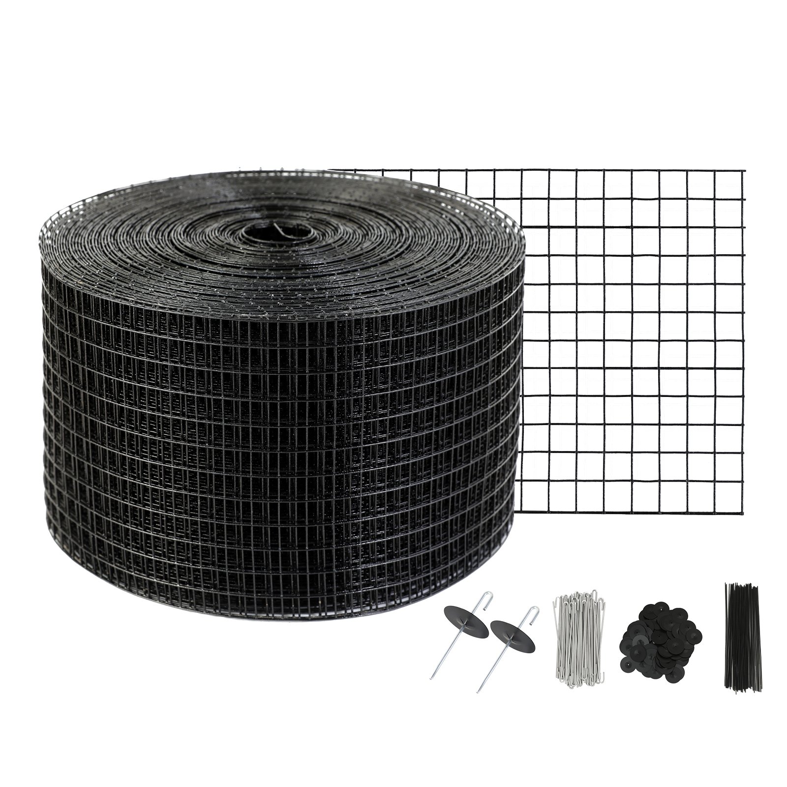 VEVOR 8in x 100ft Solar Panel Bird Guard Critter Guard Roll Kit 70pcs Fasteners VEVOR 8in x 100ft Solar Panel Bird Guard Critter Guard Roll Kit 70pcs Fasteners