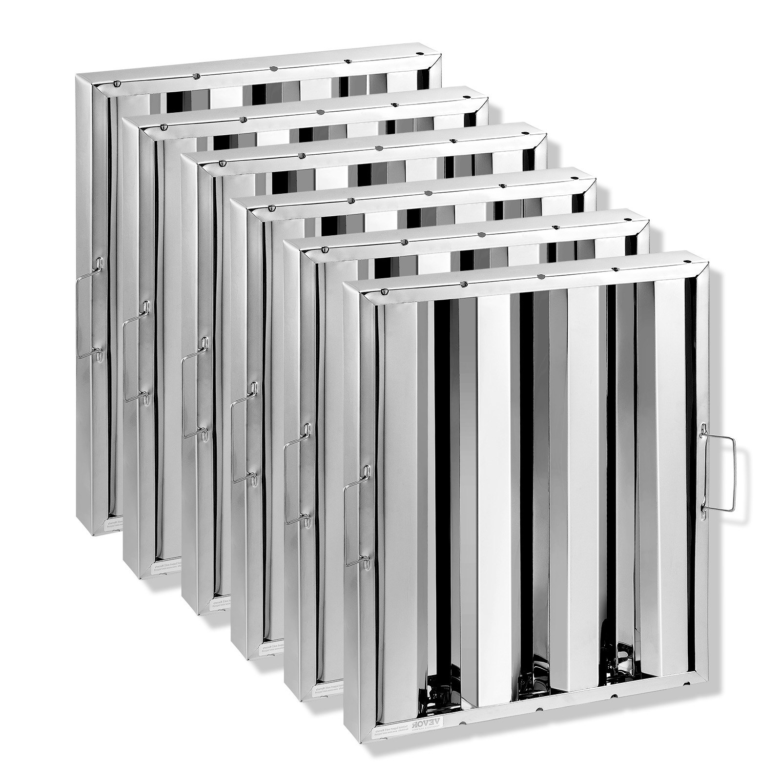 VEVOR 15,5Wx19,5H Inch Commercial Hood Filter Range Hood Διάφραγμα από ανοξείδωτο χάλυβα