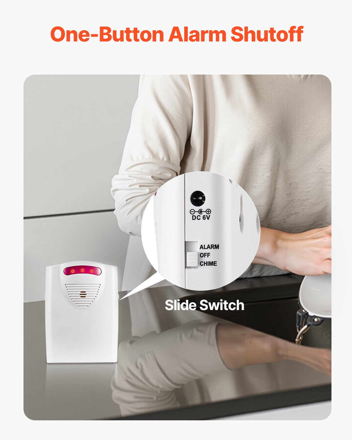 Σύστημα συναγερμού κρεβατιού VEVOR για ηλικιωμένους Ενήλικες Ασύρματο Αισθητήρας Κρεβατιού με τηλεειδοποιητή Σύστημα συναγερμού κρεβατιού VEVOR για ηλικιωμένους Ενήλικες Ασύρματο Αισθητήρας Κρεβατιού με τηλεειδοποιητή