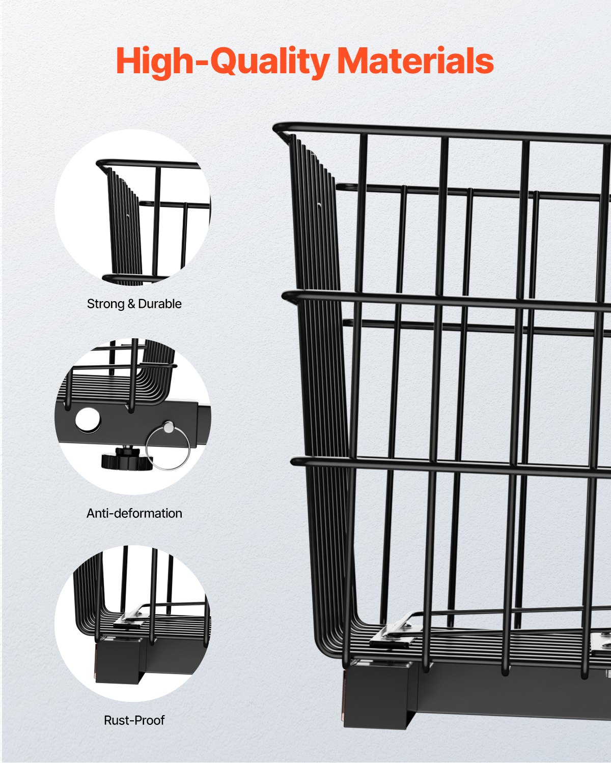 VEVOR Scooter Rear Basket Καλάθι βαρέως τύπου Mobility with Handle 1 in Receiver VEVOR Scooter Rear Basket Καλάθι βαρέως τύπου Mobility with Handle 1 in Receiver