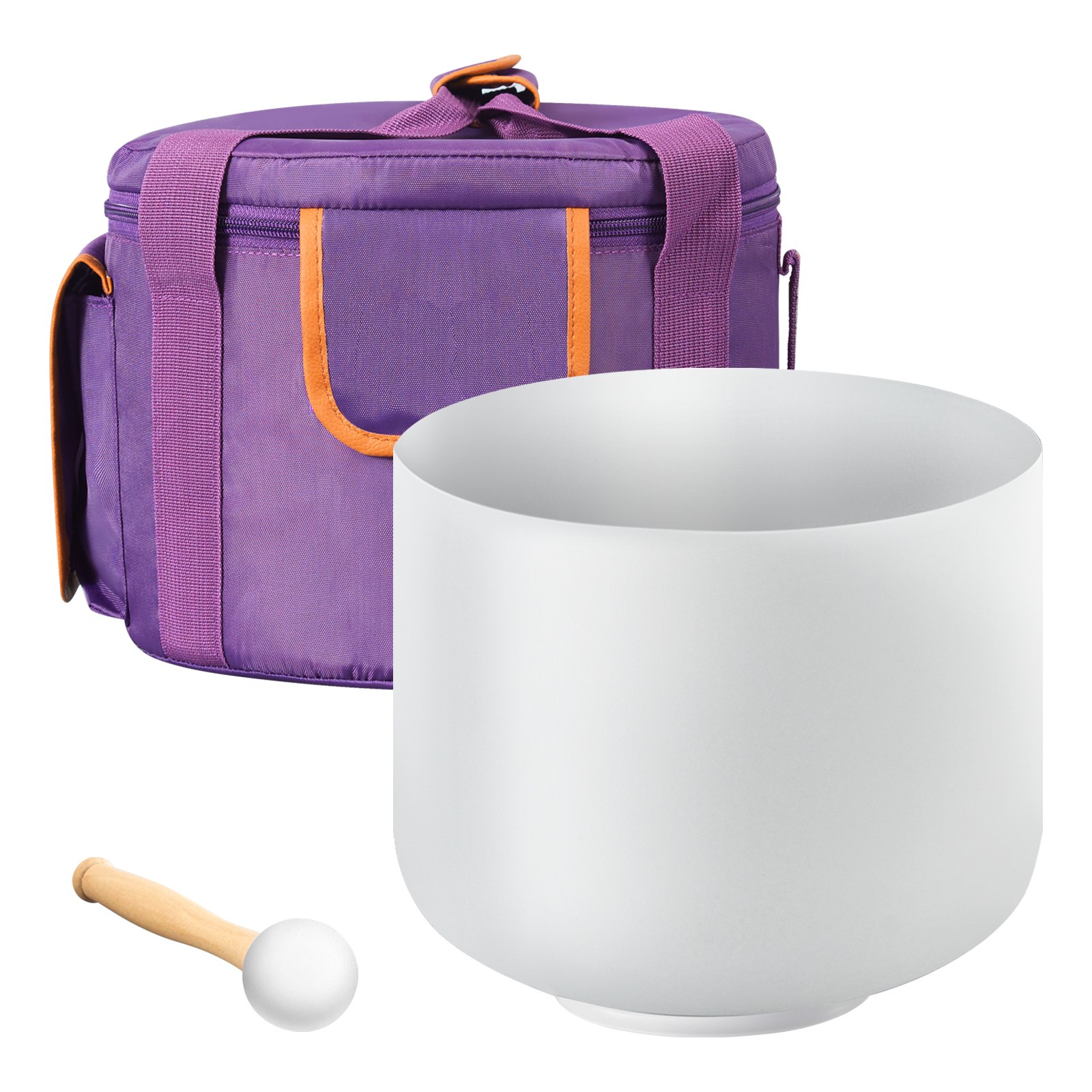 VEVOR Crystal Singing Bowl 8" F Note Heart Chakra Singing Bowl με τσάντα μεταφοράς VEVOR Crystal Singing Bowl 8" F Note Heart Chakra Singing Bowl με τσάντα μεταφοράς