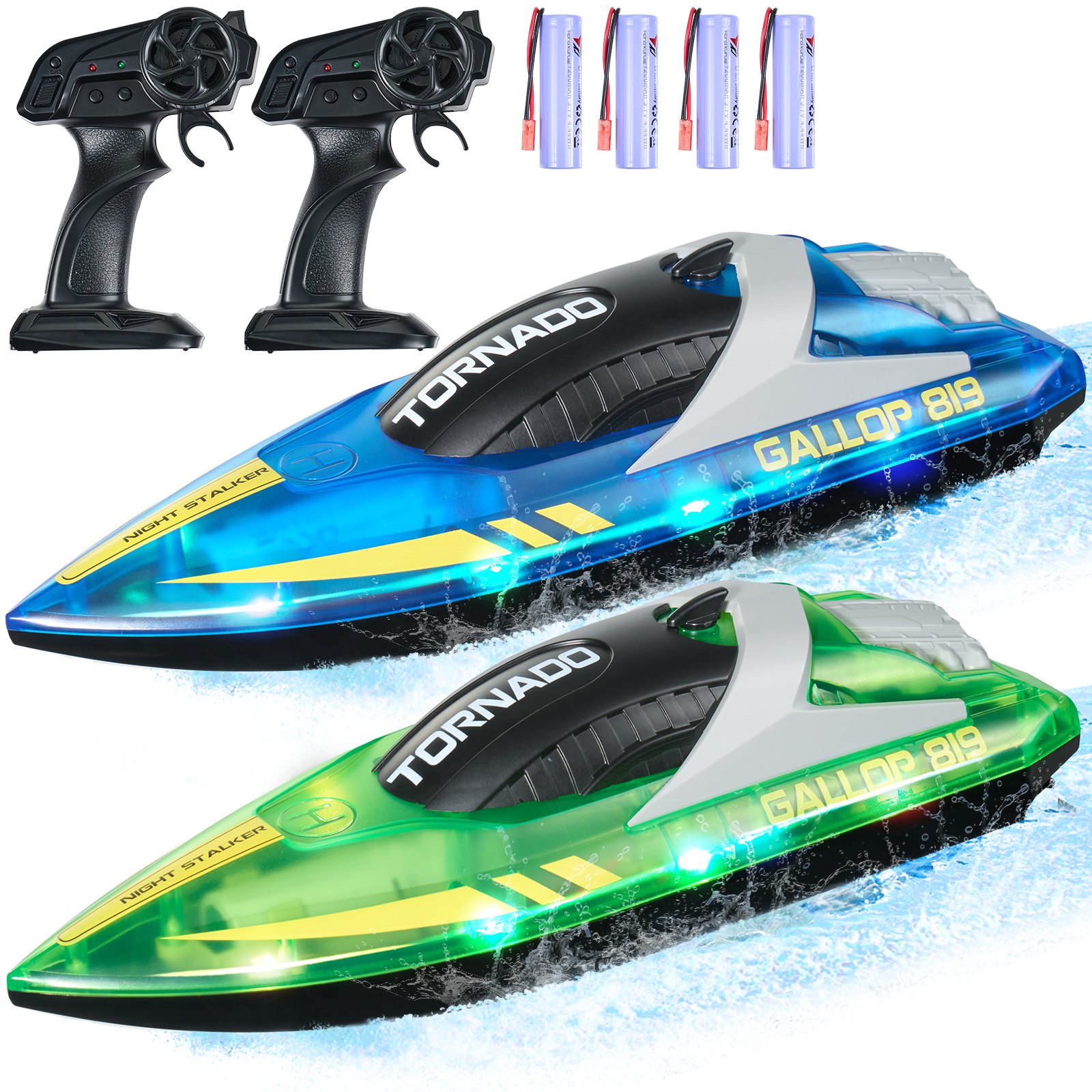 VEVOR 2 PCS RC Boat 2,4 GHz Remote Control Racing Boat 12 km/h Παιδιά Ενήλικες Δώρο VEVOR 2 PCS RC Boat 2,4 GHz Remote Control Racing Boat 12 km/h Παιδιά Ενήλικες Δώρο