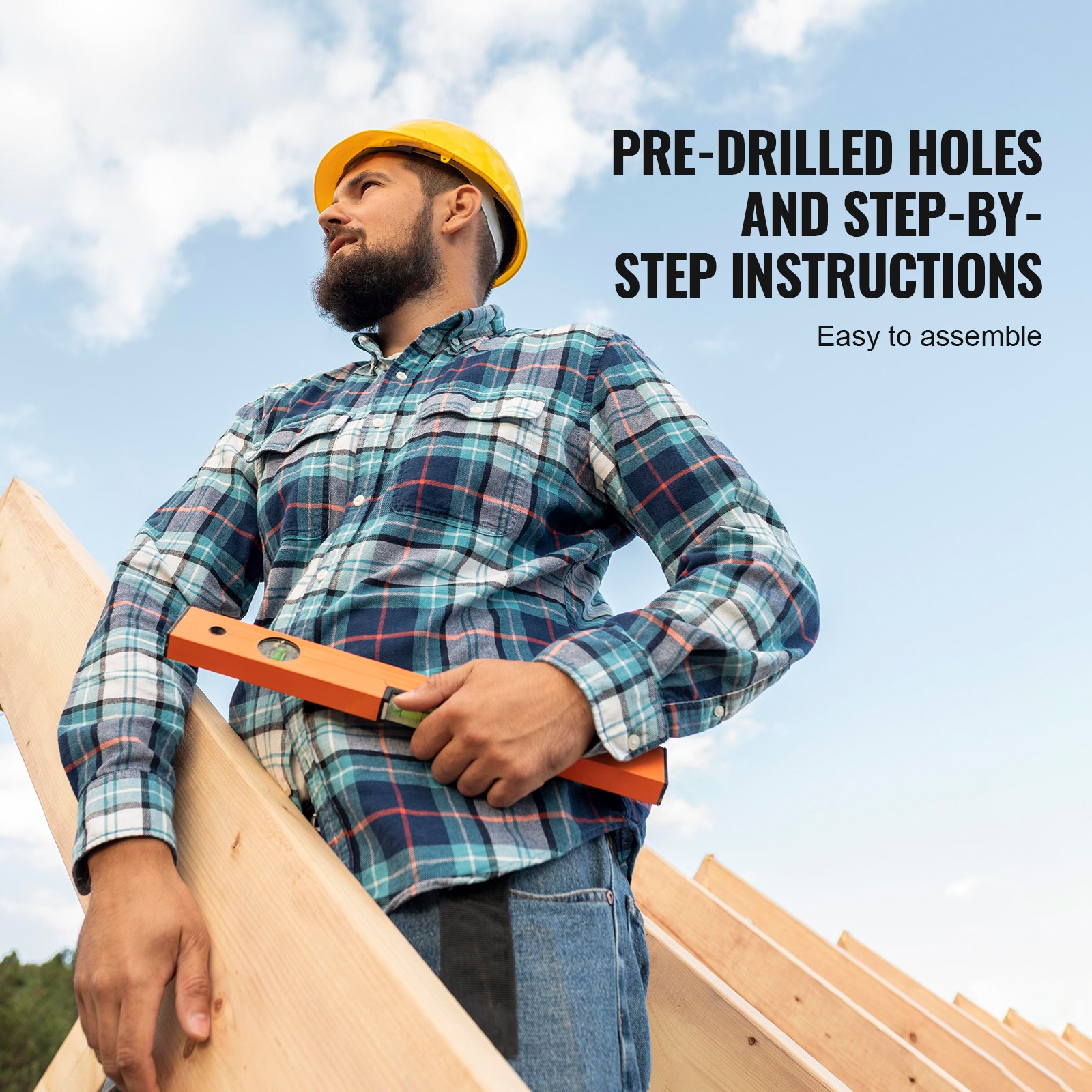 VEVOR Υπαίθριος Ξύλινος Παιχνίδι Παιδική Εξοχική Κατοικία στον Κήπο με Παράθυρο Σκάλας VEVOR Υπαίθριος Ξύλινος Παιχνίδι Παιδική Εξοχική Κατοικία στον Κήπο με Παράθυρο Σκάλας