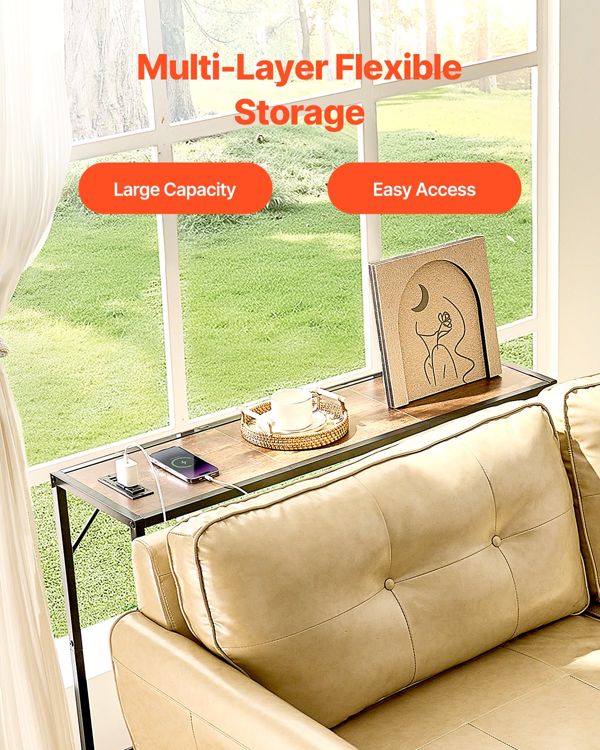 VEVOR Στενή κονσόλα Καναπές Τραπέζι Τραπέζι καναπέ 41,7 in for Entryway & Living Room VEVOR Στενή κονσόλα Καναπές Τραπέζι Τραπέζι καναπέ 41,7 in for Entryway & Living Room