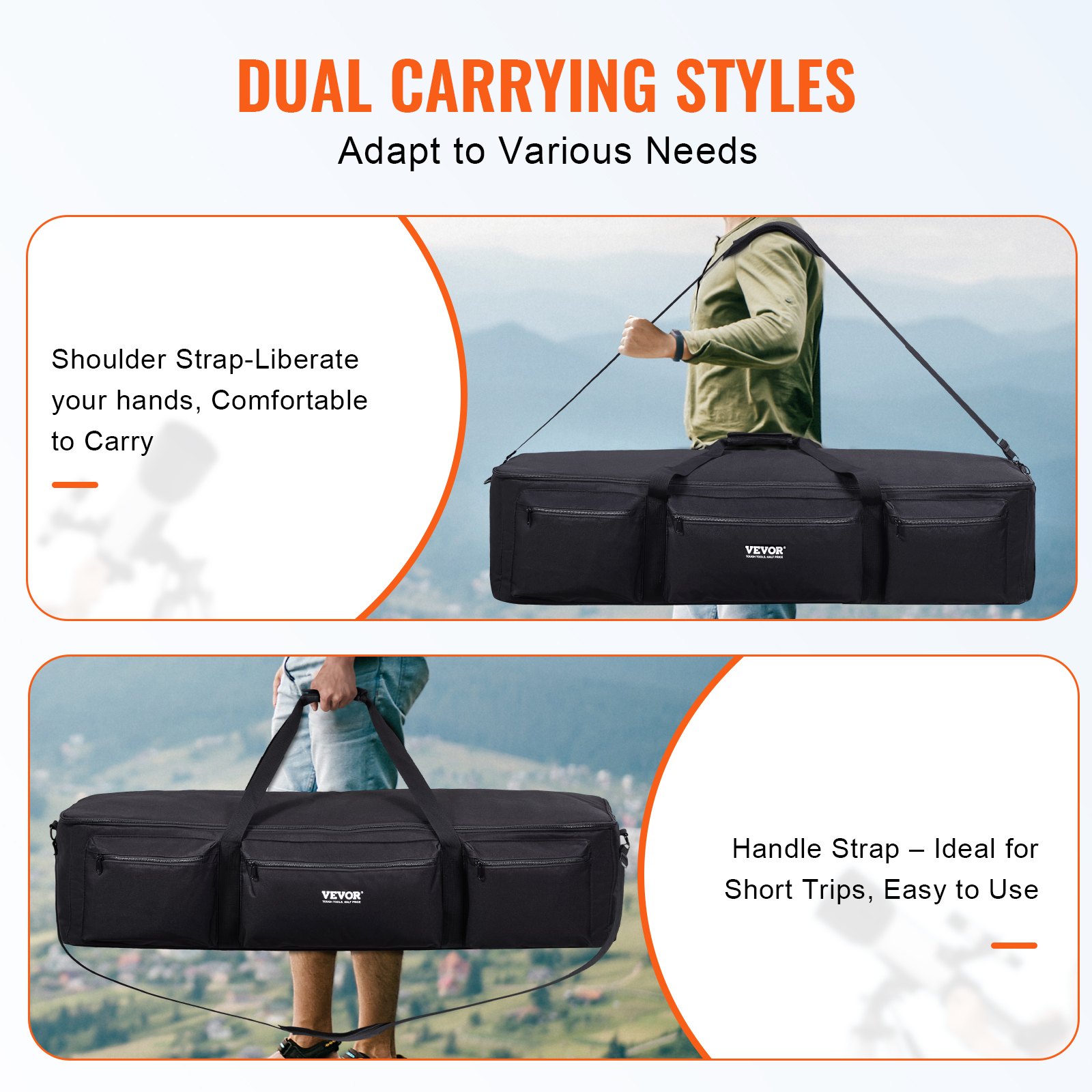 Θήκη VEVOR Τηλεσκοπίου 1035 mm Τσάντα αποθήκευσης τηλεσκοπίου πολλαπλών χρήσεων απορρόφησης κραδασμών Θήκη VEVOR Τηλεσκοπίου 1035 mm Τσάντα αποθήκευσης τηλεσκοπίου πολλαπλών χρήσεων απορρόφησης κραδασμών