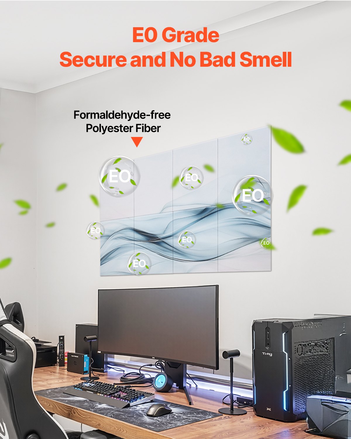 VEVOR 8 τεμάχια αυτοκόλλητα ακουστικά πάνελ τέχνης 15,8 x 11,8 ιντσών για οικιακό στούντιο VEVOR 8 τεμάχια αυτοκόλλητα ακουστικά πάνελ τέχνης 15,8 x 11,8 ιντσών για οικιακό στούντιο