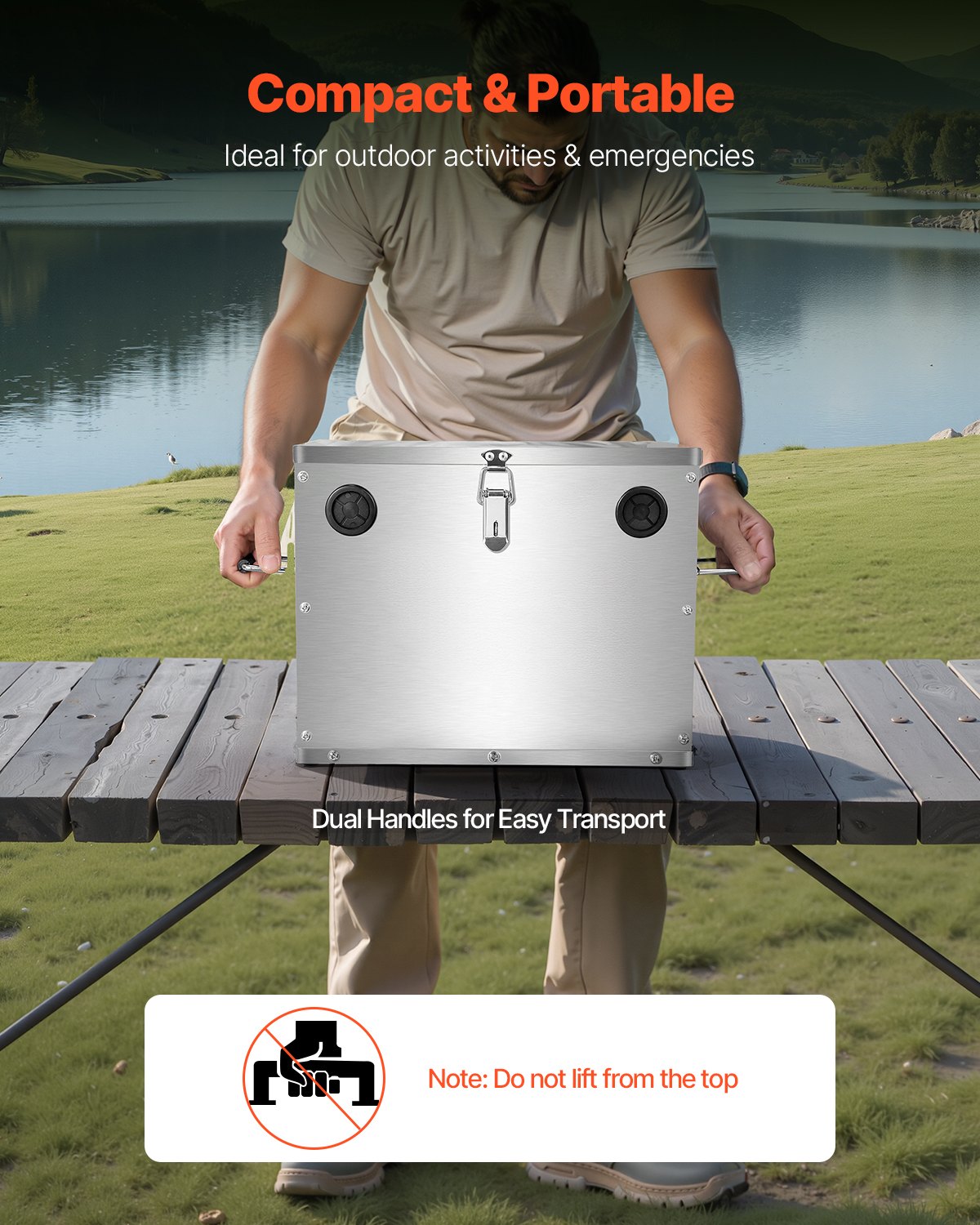 Κουτί μπαταριών VEVOR Group 24/31 από ανοξείδωτο χάλυβα για αυτοκίνητα και κινητήρες συρτής Κουτί μπαταριών VEVOR Group 24/31 από ανοξείδωτο χάλυβα για αυτοκίνητα και κινητήρες συρτής