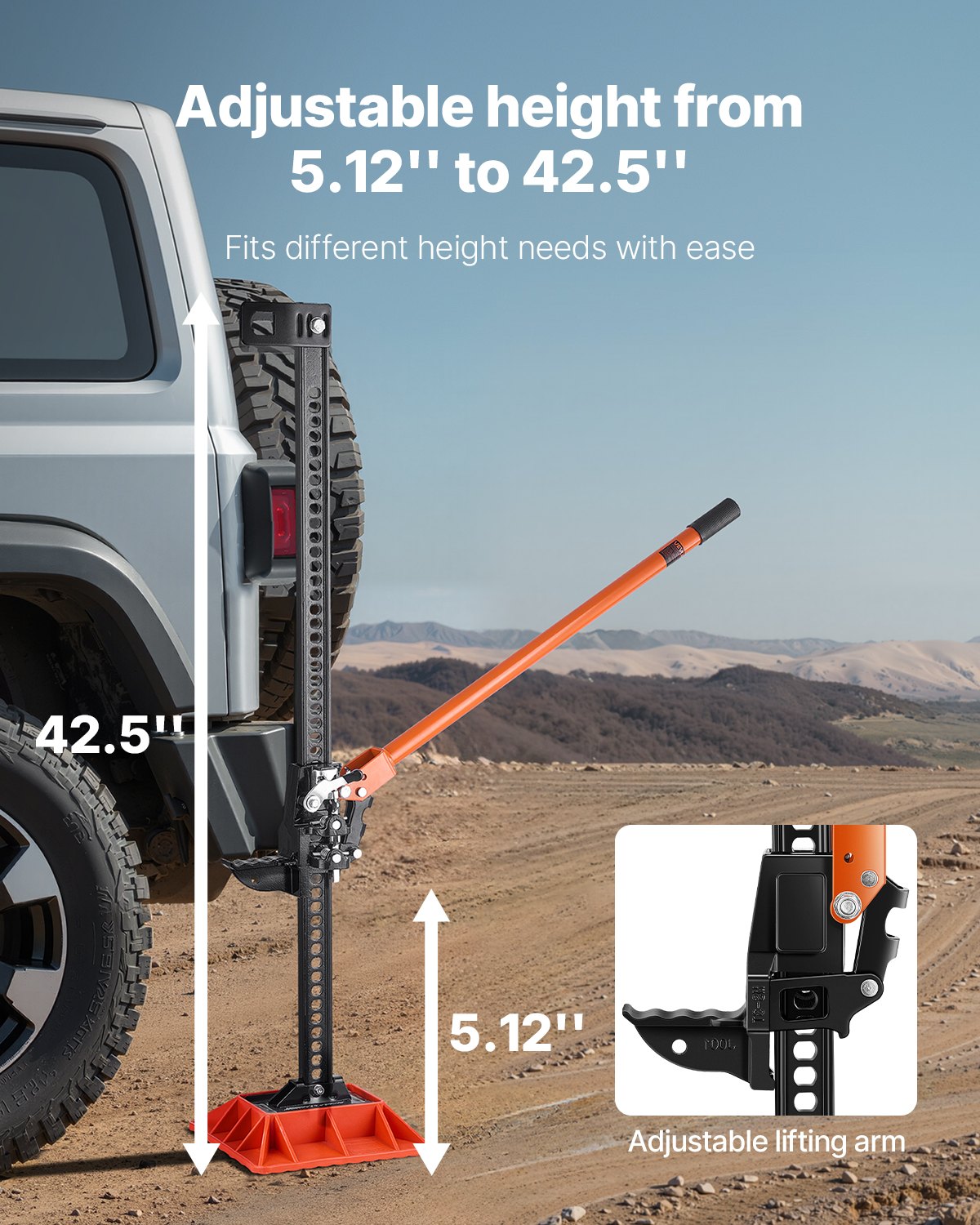 VEVOR Ανυψωτικό Γεωργικού Τρακτέρ 122cm με Βάση και Εκτός Δρόμου 3.18 T VEVOR Ανυψωτικό Γεωργικού Τρακτέρ 122cm με Βάση και Εκτός Δρόμου 3.18 T