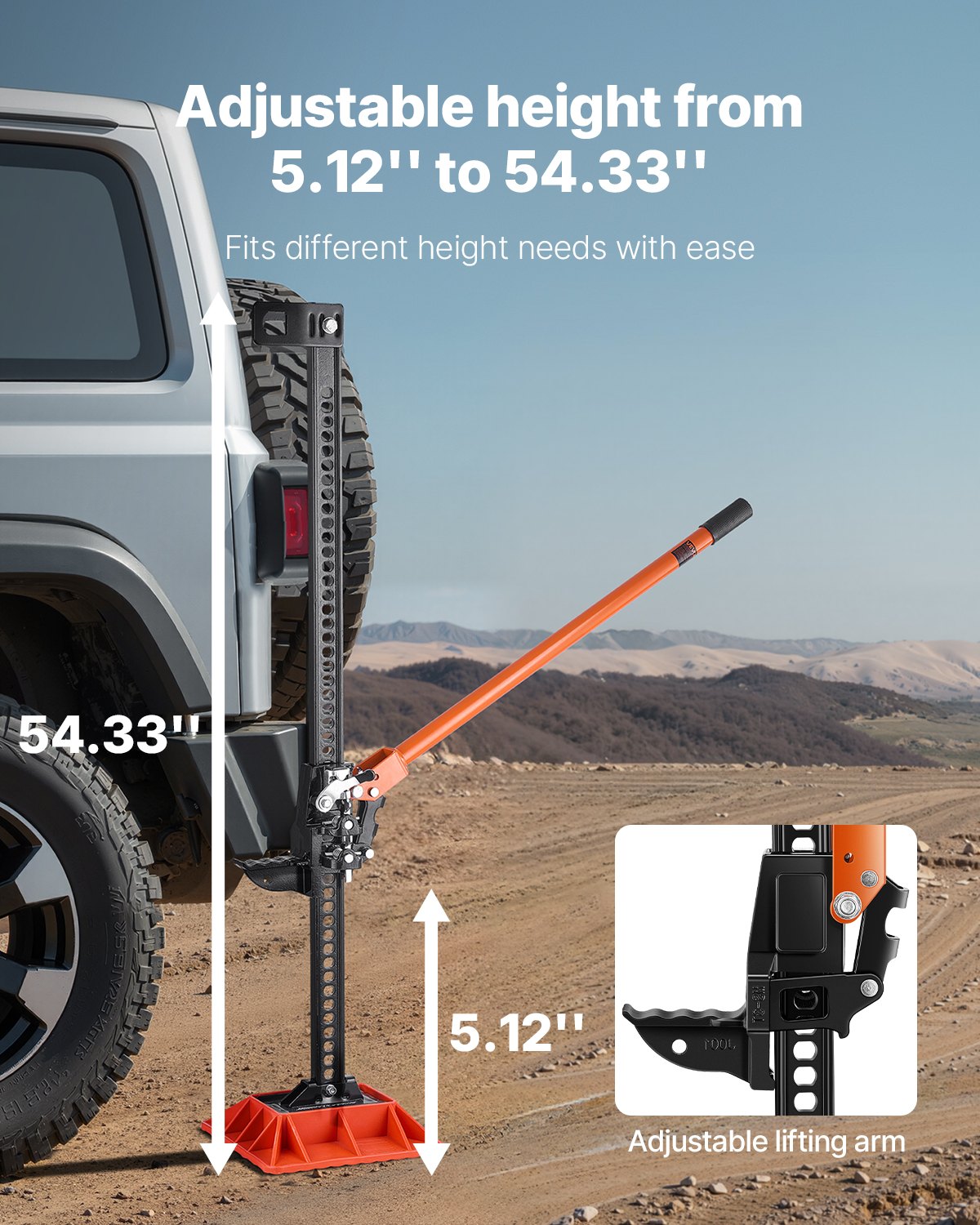 VEVOR Ανυψωτικό Γεωργικού Τρακτέρ 153cm με Βάση και Εκτός Δρόμου 3.18 T VEVOR Ανυψωτικό Γεωργικού Τρακτέρ 153cm με Βάση και Εκτός Δρόμου 3.18 T