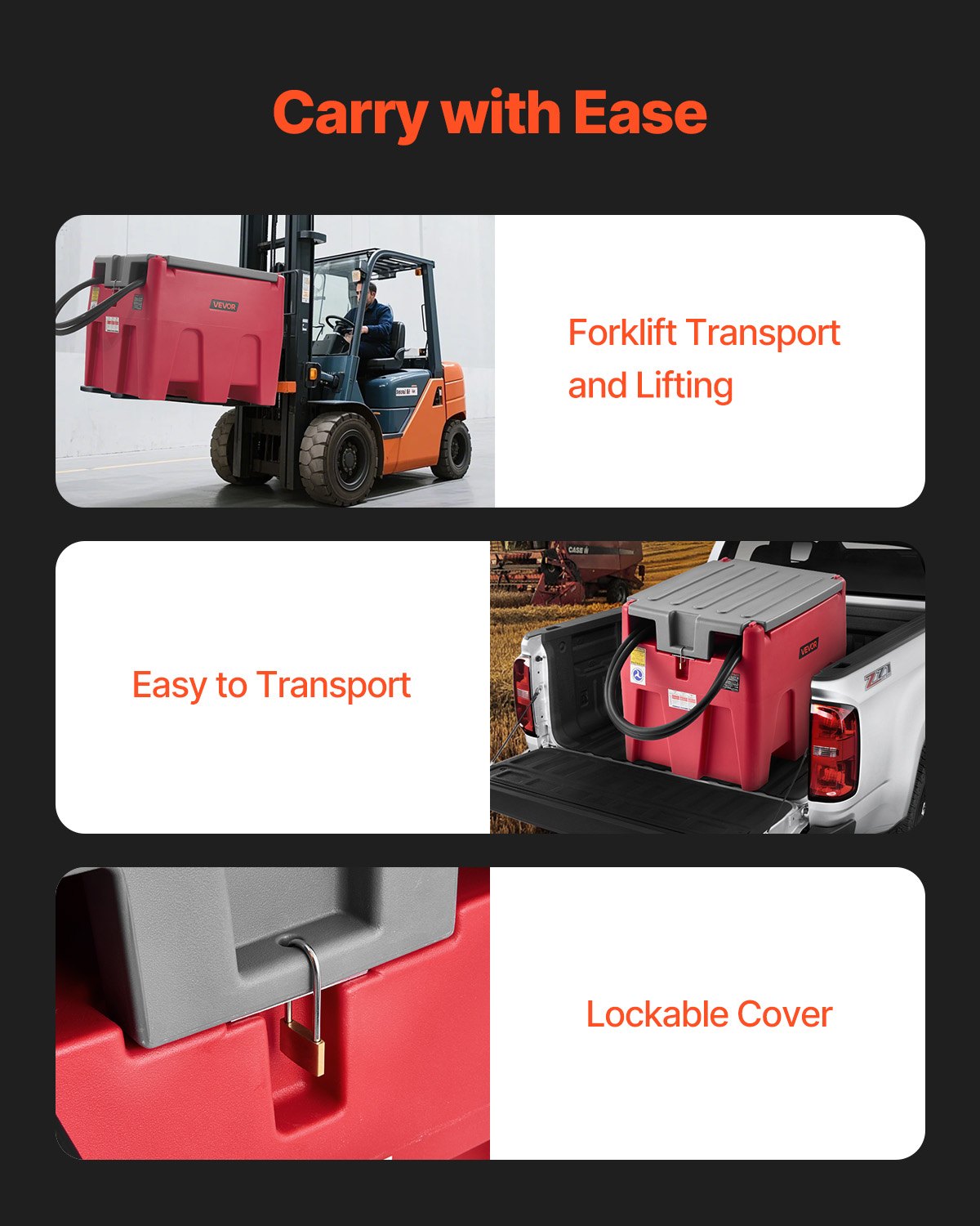 Φορητή δεξαμενή καυσίμου VEVOR Diesel 58 γαλόνια Δεξαμενή βενζίνης 12V Αντλία μεταφοράς 10GPM Φορητή δεξαμενή καυσίμου VEVOR Diesel 58 γαλόνια Δεξαμενή βενζίνης 12V Αντλία μεταφοράς 10GPM