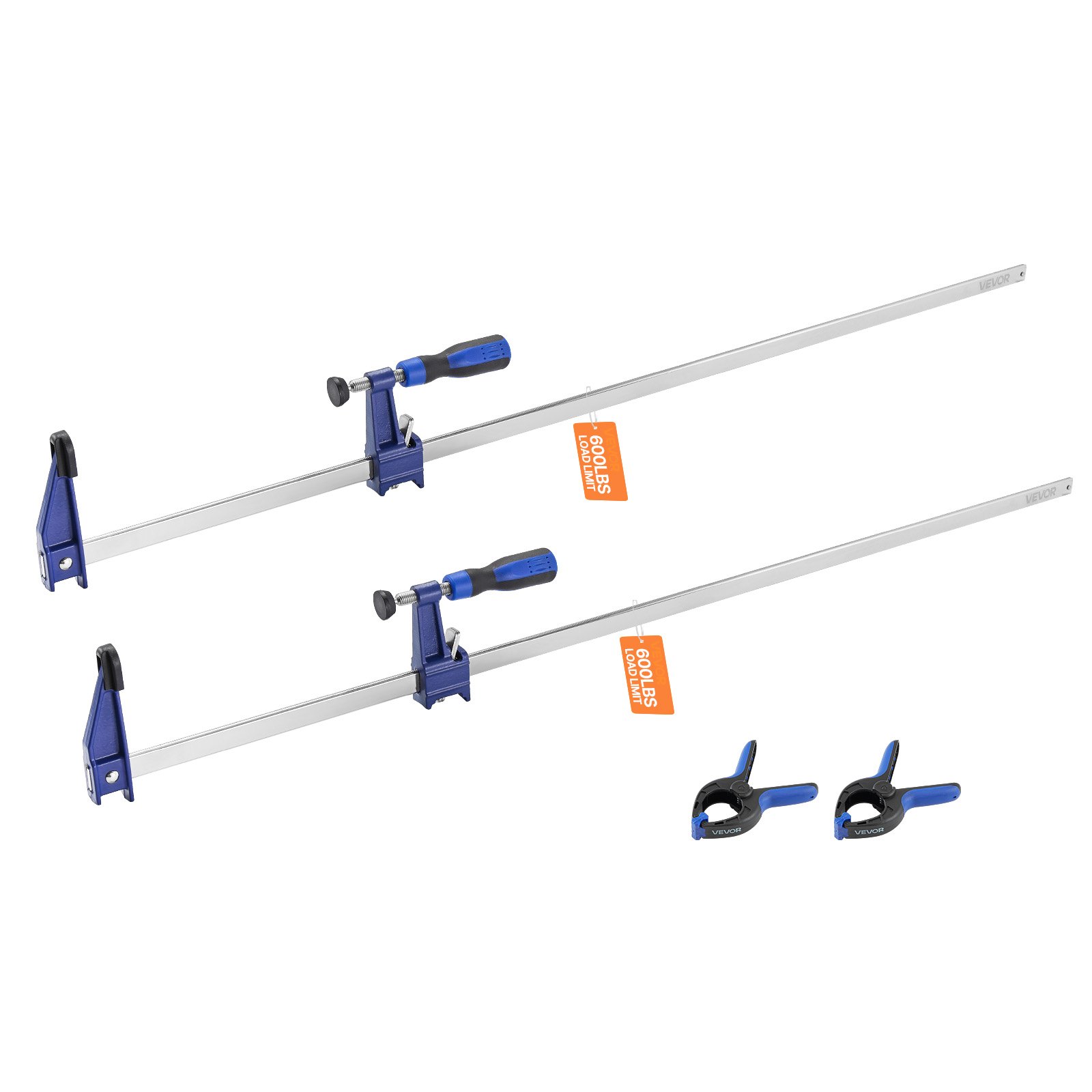 Σφιγκτήρες ράβδου VEVOR για ξυλουργική 2 τεμάχια 91,4cm με άνοιγμα και κλείδωμα, σφιγκτήρας F από χυτοσίδηρο Σφιγκτήρες ράβδου VEVOR για ξυλουργική 2 τεμάχια 91,4cm με άνοιγμα και κλείδωμα, σφιγκτήρας F από χυτοσίδηρο