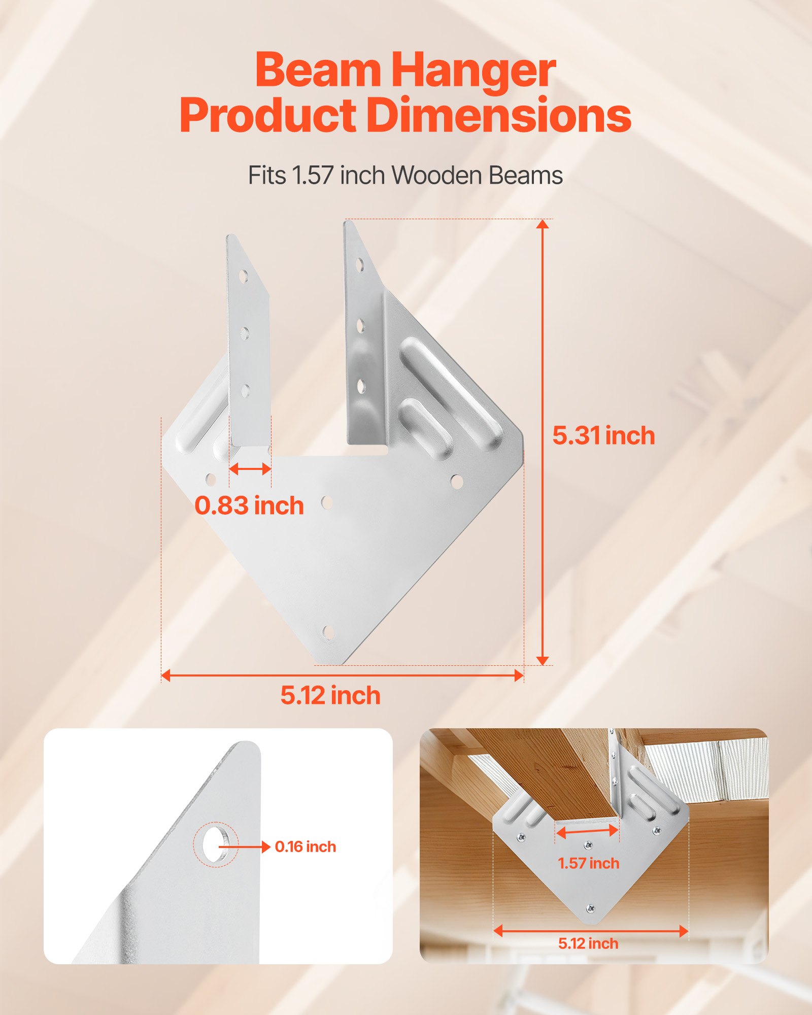 Δεματικά VEVOR Hurricane για δοκούς, εσωτερικό μέγεθος 5,31x1,57x2,48 ίντσες/135x40x63 χιλ. 25 τεμάχια Δεματικά VEVOR Hurricane για δοκούς, εσωτερικό μέγεθος 5,31x1,57x2,48 ίντσες/135x40x63 χιλ. 25 τεμάχια