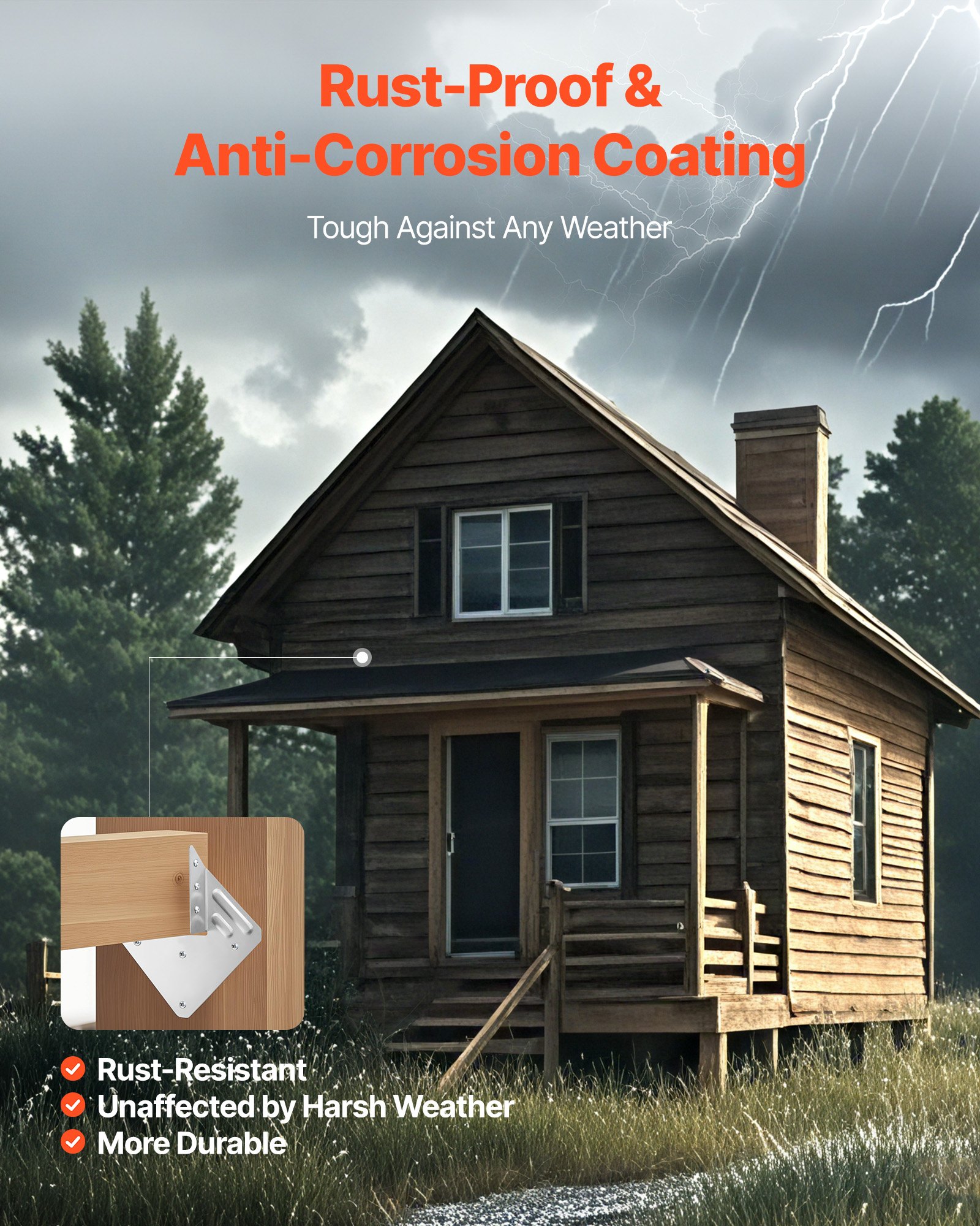 Δεματικά VEVOR Hurricane για δοκούς, εσωτερικό μέγεθος 5,31x1,57x2,48 ίντσες/135x40x63 χιλ. 25 τεμάχια Δεματικά VEVOR Hurricane για δοκούς, εσωτερικό μέγεθος 5,31x1,57x2,48 ίντσες/135x40x63 χιλ. 25 τεμάχια