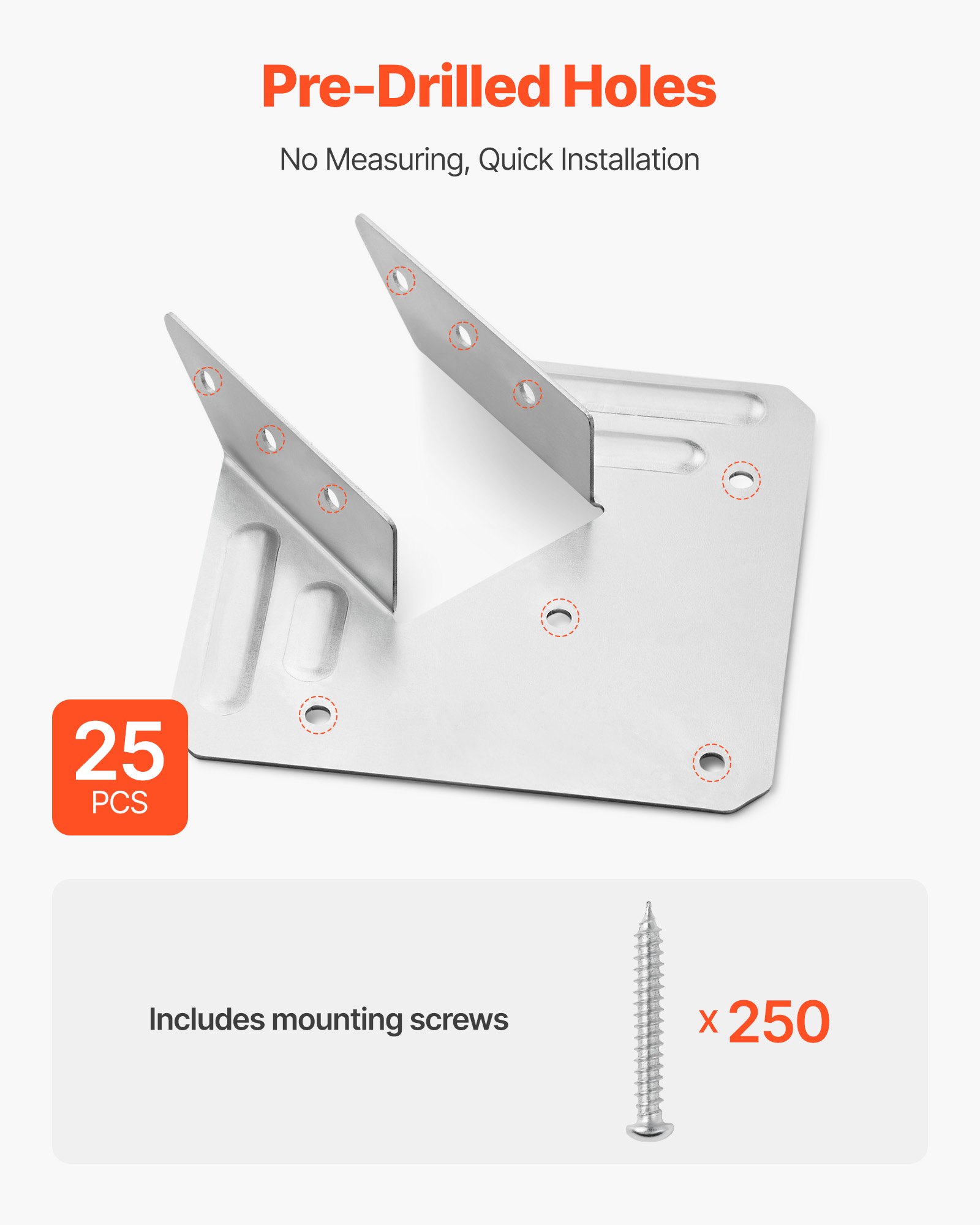 Δεματικά VEVOR Hurricane για δοκούς, εσωτερικό μέγεθος 5,31x1,57x2,48 ίντσες/135x40x63 χιλ. 25 τεμάχια Δεματικά VEVOR Hurricane για δοκούς, εσωτερικό μέγεθος 5,31x1,57x2,48 ίντσες/135x40x63 χιλ. 25 τεμάχια