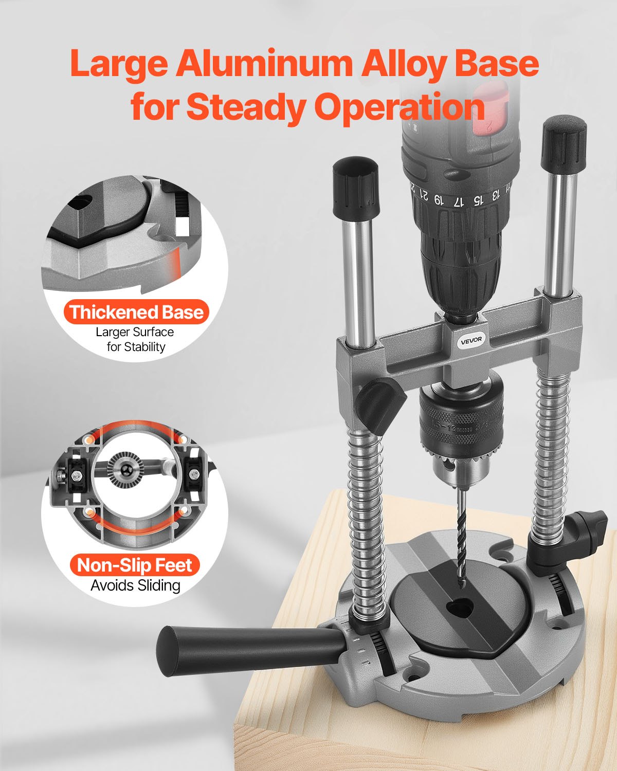 Οδηγός τρυπανιού VEVOR, φορητός οδηγός τρυπανιού ακριβείας πολλαπλών γωνιών, εξάρτημα jig Οδηγός τρυπανιού VEVOR, φορητός οδηγός τρυπανιού ακριβείας πολλαπλών γωνιών, εξάρτημα jig