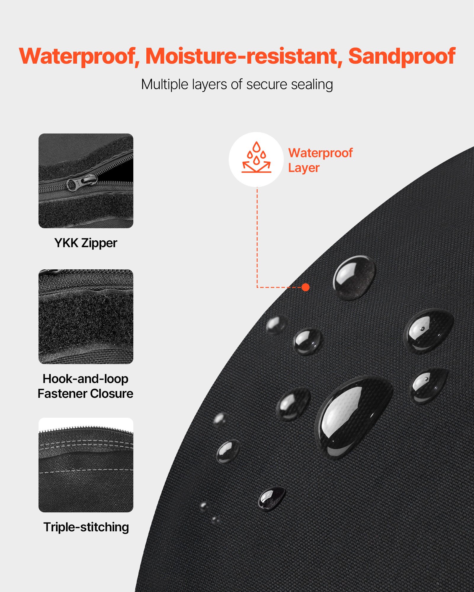 Τσάντα γυμναστικής VEVOR Workout Sandbag βαρέως τύπου για CrossFit και προπόνηση με βάρη Τσάντα γυμναστικής VEVOR Workout Sandbag βαρέως τύπου για CrossFit και προπόνηση με βάρη