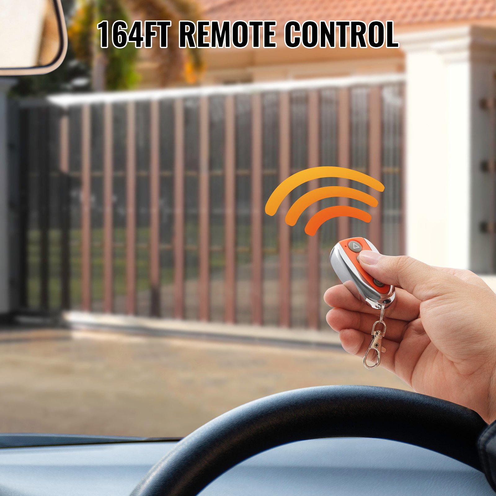 Τηλεχειριστήριο Αυτόματης Πύλης VEVOR 131ft με 4 κουμπιά για συρόμενη πόρτα Τηλεχειριστήριο Αυτόματης Πύλης VEVOR 131ft με 4 κουμπιά για συρόμενη πόρτα