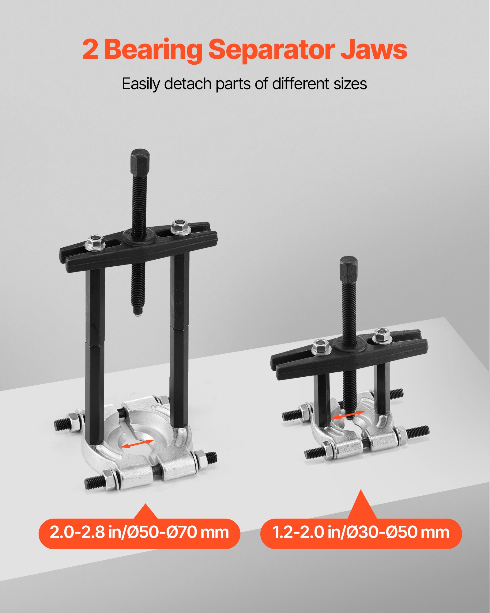 Σετ εξολκέων ρουλεμάν VEVOR 14 τεμαχίων, εργαλείο διαχωρισμού ρουλεμάν με θήκη 5 τόνων Σετ εξολκέων ρουλεμάν VEVOR 14 τεμαχίων, εργαλείο διαχωρισμού ρουλεμάν με θήκη 5 τόνων