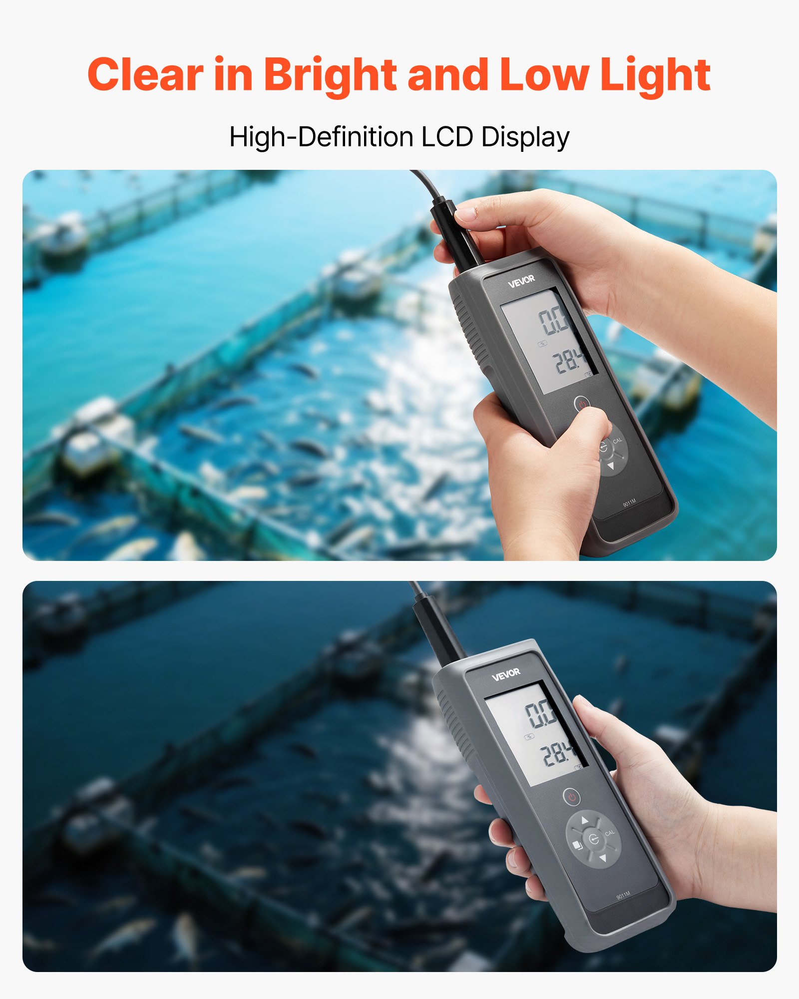 Φορητό κιτ μετρητή διαλυμένου οξυγόνου VEVOR 0,0-20,0 mg/L Φορητό κιτ μετρητή διαλυμένου οξυγόνου VEVOR 0,0-20,0 mg/L