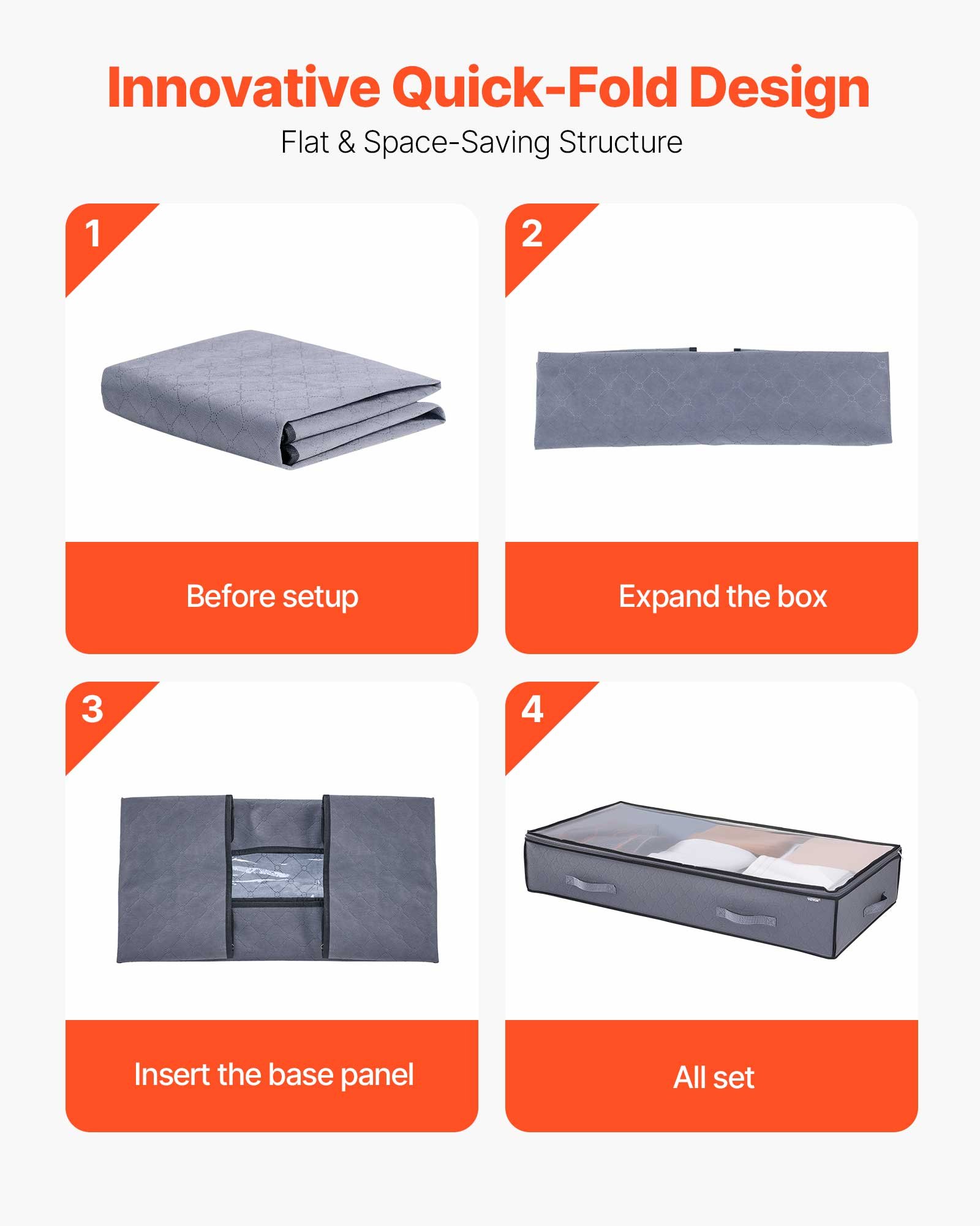 VEVOR Κουτί Οργάνωσης Παπουτσιών 90L με Αποθήκευση Κάτω από το Κρεβάτι και Διαφανές Καπάκι, 2 Τεμάχια VEVOR Κουτί Οργάνωσης Παπουτσιών 90L με Αποθήκευση Κάτω από το Κρεβάτι και Διαφανές Καπάκι, 2 Τεμάχια