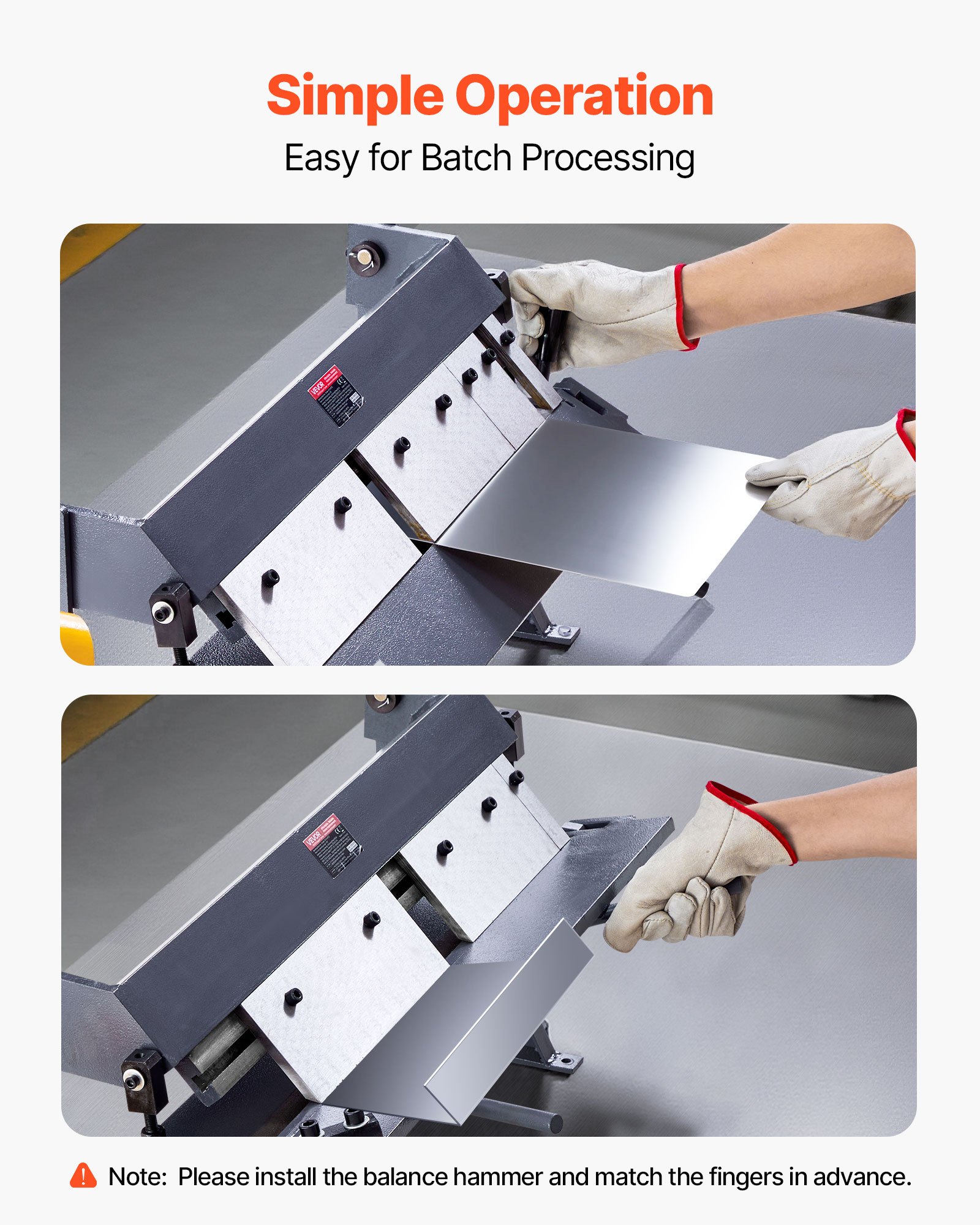 Φρένο VEVOR 24 ιντσών για λαμαρίνα και λαμαρίνα 0-135° 16 Ga, κάμψης, 5 δάχτυλα Φρένο VEVOR 24 ιντσών για λαμαρίνα και λαμαρίνα 0-135° 16 Ga, κάμψης, 5 δάχτυλα