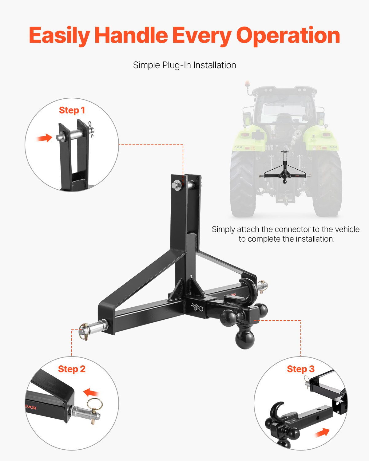 Ρυμουλκούμενο VEVOR 3 σημείων με δέκτη 2 ιντσών, γρήγορη σύνδεση ζεύξης 3 σημείων, προσαρμογέας ράβδου ρυμούλκησης βαρέως τύπου για τρακτέρ, συμβατό με Kubota, Mahindra, Ford, Yanmar, John Deere, Massey Ferguson Ρυμουλκούμενο VEVOR 3 σημείων με δέκτη 2 ιντσών, γρήγορη σύνδεση ζεύξης 3 σημείων, προσαρμογέας ράβδου ρυμούλκησης βαρέως τύπου για τρακτέρ, συμβατό με Kubota, Mahindra, Ford, Yanmar, John Deere, Massey Ferguson