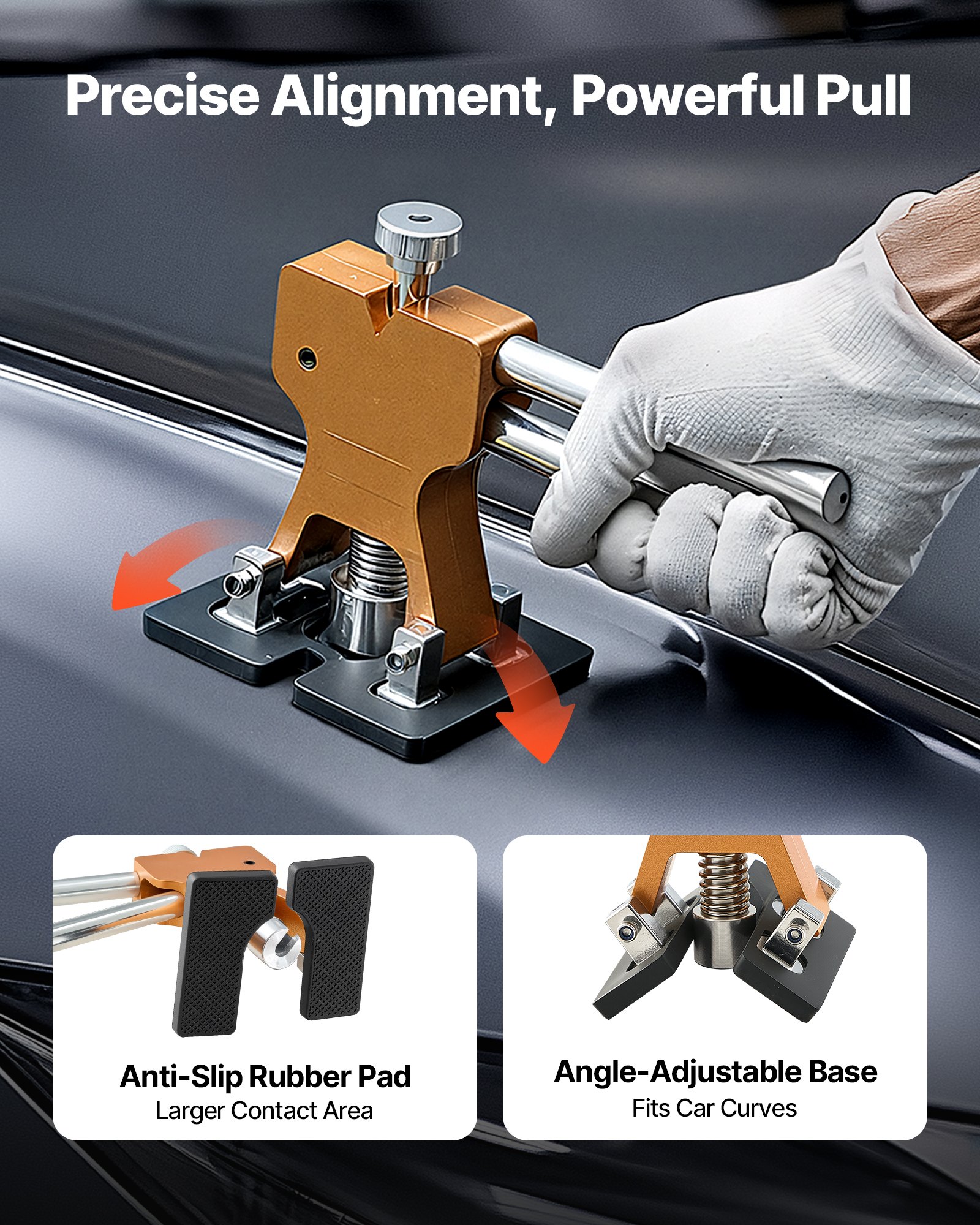 Κιτ αφαίρεσης βαθουλωμάτων VEVOR, κιτ αφαίρεσης βαθουλωμάτων 61 τεμαχίων χωρίς βαφή με χρυσό ανυψωτικό, σφυρί ολίσθησης σε σχήμα T, πιστόλι κόλλας, εργαλεία αφαίρεσης ζημιών από χαλάζι αυτοκινήτου για ψυγείο αυτοκινήτου, επισκευή μεγάλων μικρών θολωμάτων στην πόρτα Κιτ αφαίρεσης βαθουλωμάτων VEVOR, κιτ αφαίρεσης βαθουλωμάτων 61 τεμαχίων χωρίς βαφή με χρυσό ανυψωτικό, σφυρί ολίσθησης σε σχήμα T, πιστόλι κόλλας, εργαλεία αφαίρεσης ζημιών από χαλάζι αυτοκινήτου για ψυγείο αυτοκινήτου, επισκευή μεγάλων μικρών θολωμάτων στην πόρτα