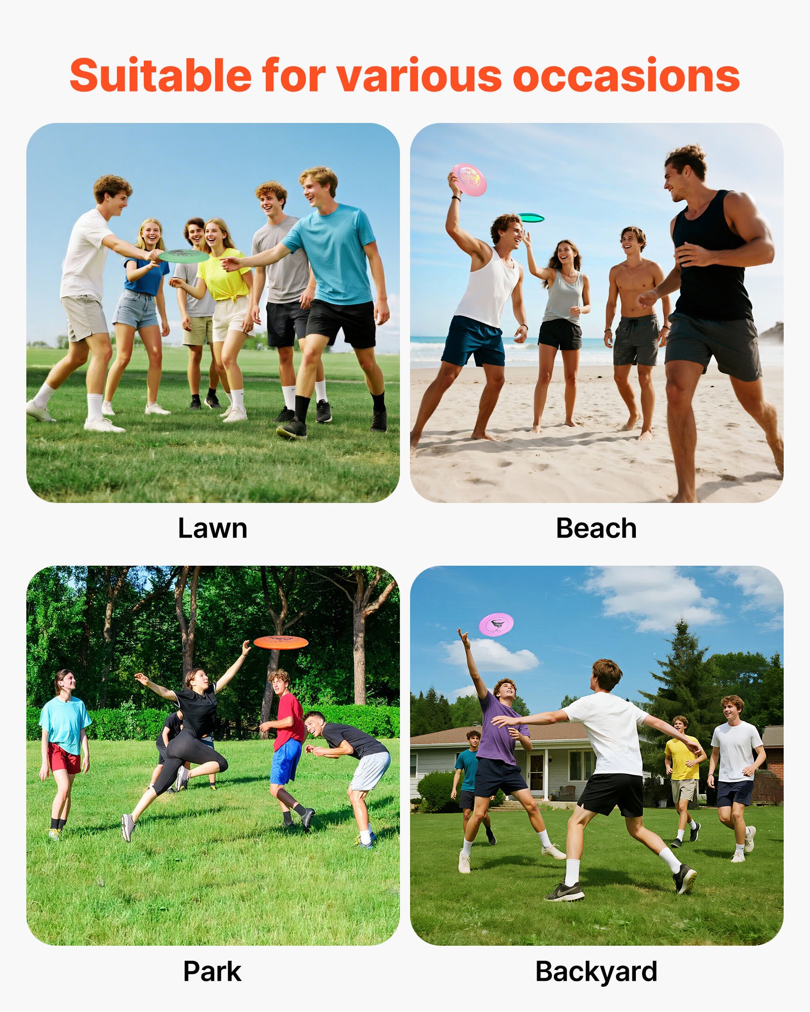 Σετ Disc Golf VEVOR, 5 τεμάχια ιπτάμενοι δίσκοι για αρχάριους, Σετ εκκίνησης Disc Golf για προπόνηση ενδυνάμωσης ολόκληρου του σώματος, με Putter, Μεσαίας εμβέλειας, Driver, Mini Marker, Εγκεκριμένο από PDGA για εξωτερικούς χώρους, αυλή, γκαζόν, παραλία Σετ Disc Golf VEVOR, 5 τεμάχια ιπτάμενοι δίσκοι για αρχάριους, Σετ εκκίνησης Disc Golf για προπόνηση ενδυνάμωσης ολόκληρου του σώματος, με Putter, Μεσαίας εμβέλειας, Driver, Mini Marker, Εγκεκριμένο από PDGA για εξωτερικούς χώρους, αυλή, γκαζόν, παραλία