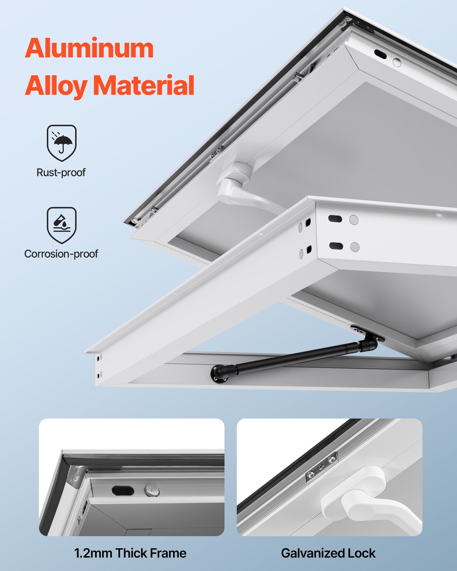 Παράθυρο VEVOR Concession 152x92 cm, Πλαίσιο αλουμινίου για φορτηγό τροφίμων, Παράθυρο σερβιρίσματος με βάση έως 85 μοίρες με πόρτα τέντας και γάντζο έλξης, Ανθεκτικό στο νερό της βροχής για ρυμουλκούμενο παραχώρησης Παράθυρο VEVOR Concession 152x92 cm, Πλαίσιο αλουμινίου για φορτηγό τροφίμων, Παράθυρο σερβιρίσματος με βάση έως 85 μοίρες με πόρτα τέντας και γάντζο έλξης, Ανθεκτικό στο νερό της βροχής για ρυμουλκούμενο παραχώρησης