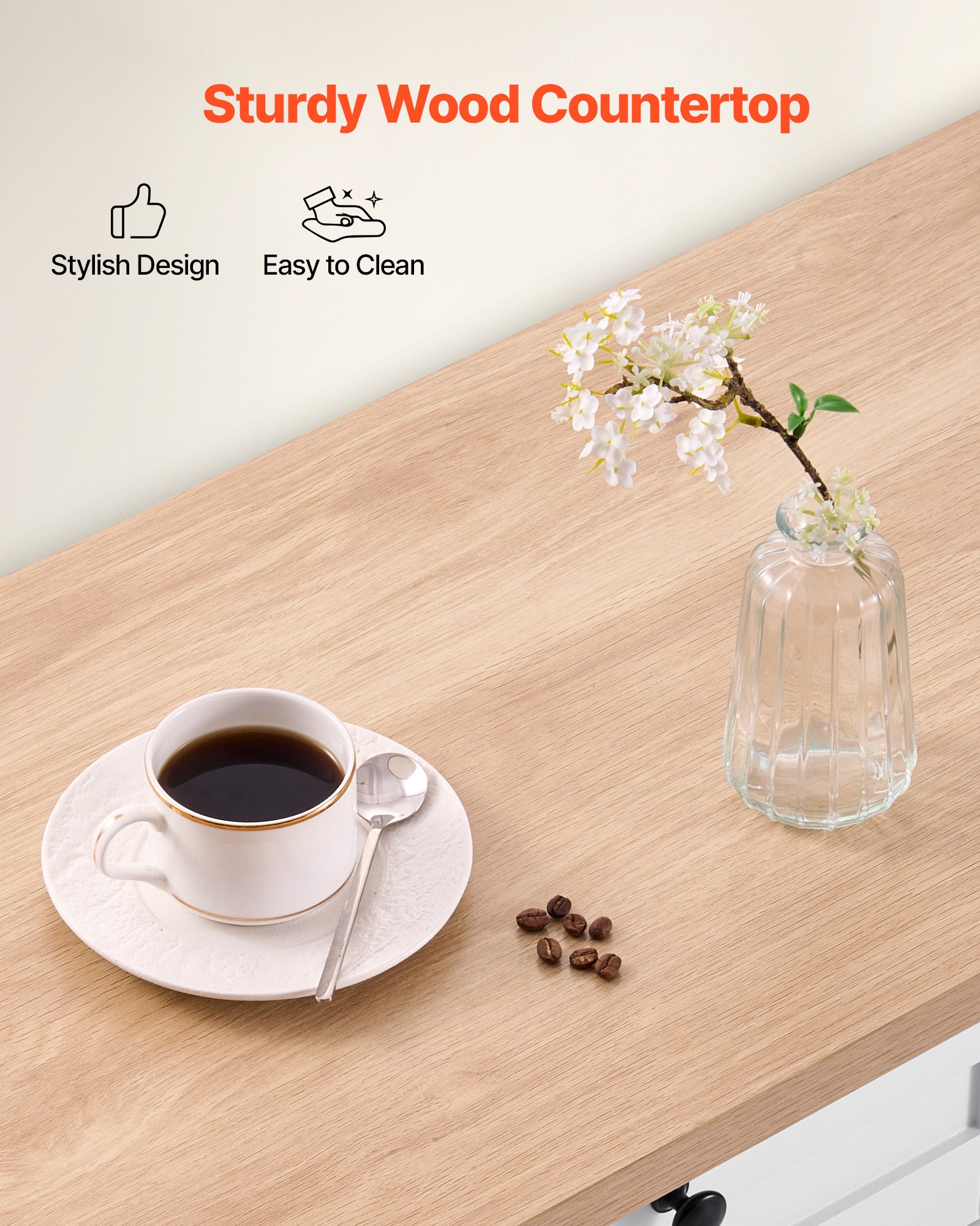 Καρότσι κουζίνας VEVOR με αποθηκευτικό χώρο, κινητό καρότσι κουζίνας πλάτους 153 cm με ρόδες, φύλλο πτώσης, 2 συρτάρια, ντουλάπι για κάδο απορριμμάτων, θήκη για μαχαίρια, βάση για μπαχαρικά και βάση για πετσέτες, τραπέζι για τραπεζαρία, ντουλάπι τροφίμων Καρότσι κουζίνας VEVOR με αποθηκευτικό χώρο, κινητό καρότσι κουζίνας πλάτους 153 cm με ρόδες, φύλλο πτώσης, 2 συρτάρια, ντουλάπι για κάδο απορριμμάτων, θήκη για μαχαίρια, βάση για μπαχαρικά και βάση για πετσέτες, τραπέζι για τραπεζαρία, ντουλάπι τροφίμων