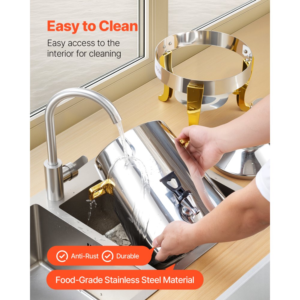 Διανομέας ποτών VEVOR από ανοξείδωτο ατσάλι, Διανομέας ποτών 13 λίτρων με καυστήρα αλκοόλης, Διανομείς ζεστών & κρύων ποτών με βρύση για καφέ, τσάι, ζεστό νερό, ιδανικός για εστιατόρια, ξενοδοχεία, πάρτι Διανομέας ποτών VEVOR από ανοξείδωτο ατσάλι, Διανομέας ποτών 13 λίτρων με καυστήρα αλκοόλης, Διανομείς ζεστών & κρύων ποτών με βρύση για καφέ, τσάι, ζεστό νερό, ιδανικός για εστιατόρια, ξενοδοχεία, πάρτι