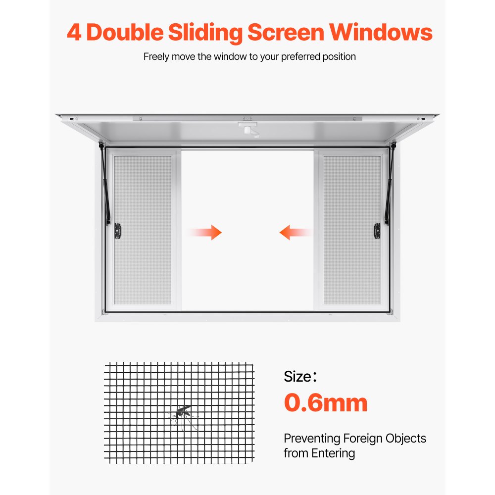Παράθυρο VEVOR Concession 152x92 cm, Παράθυρο σέρβις από κράμα αλουμινίου για φορτηγό τροφίμων, Παράθυρο σερβιρίσματος με βάση έως 85 μοίρες με 4 συρόμενα παράθυρα, πόρτα τέντας και γάντζο έλξης, για ρυμουλκούμενα μεταφοράς Παράθυρο VEVOR Concession 152x92 cm, Παράθυρο σέρβις από κράμα αλουμινίου για φορτηγό τροφίμων, Παράθυρο σερβιρίσματος με βάση έως 85 μοίρες με 4 συρόμενα παράθυρα, πόρτα τέντας και γάντζο έλξης, για ρυμουλκούμενα μεταφοράς