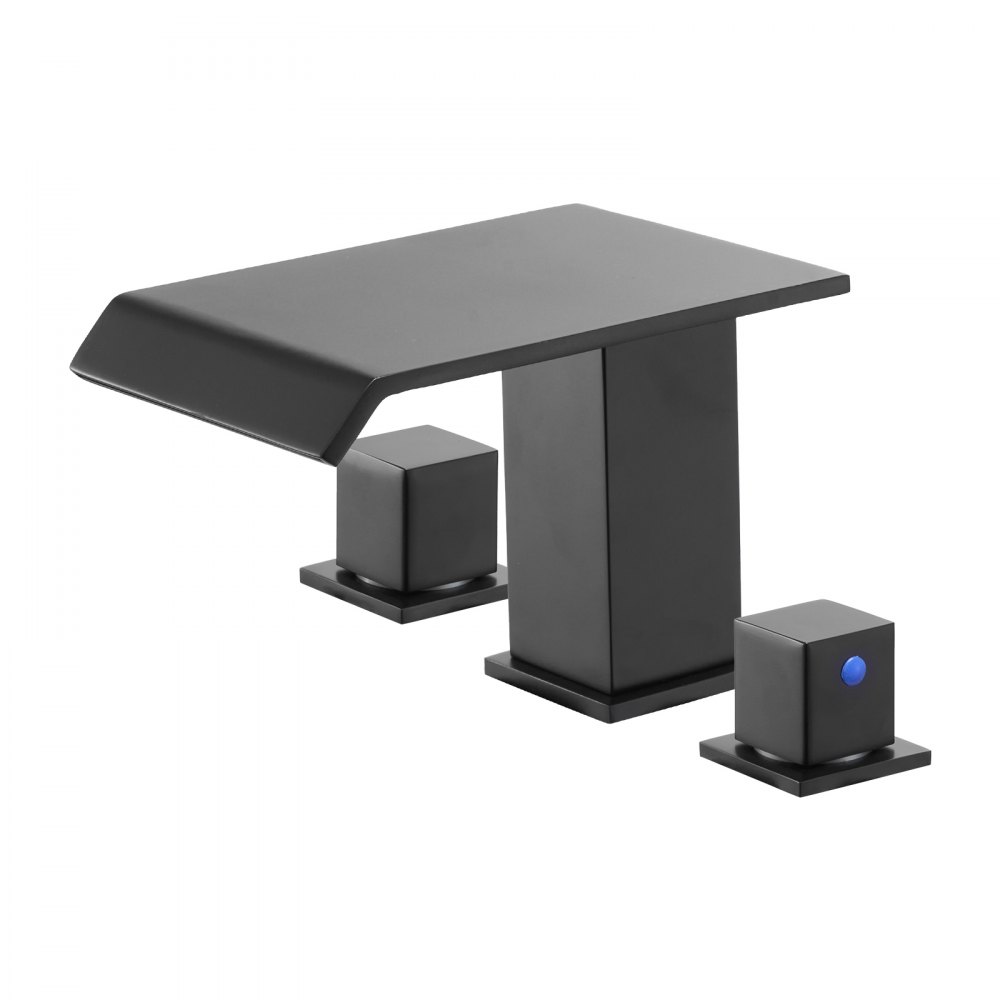 Βρύση μπανιέρας VEVOR Roman, Βρύση μπανιέρας με καταρράκτη 3 οπών, Σετ βρυσών μπανιέρας με 2 λαβές, Βρύσες μπανιέρας Roman για τοποθέτηση στο κατάστρωμα για πλύσιμο κατοικίδιων, Φροντίδα μωρού, Μπάνιο ενηλίκων, Ματ μαύρο, Ανοξείδωτο ατσάλι Βρύση μπανιέρας VEVOR Roman, Βρύση μπανιέρας με καταρράκτη 3 οπών, Σετ βρυσών μπανιέρας με 2 λαβές, Βρύσες μπανιέρας Roman για τοποθέτηση στο κατάστρωμα για πλύσιμο κατοικίδιων, Φροντίδα μωρού, Μπάνιο ενηλίκων, Ματ μαύρο, Ανοξείδωτο ατσάλι