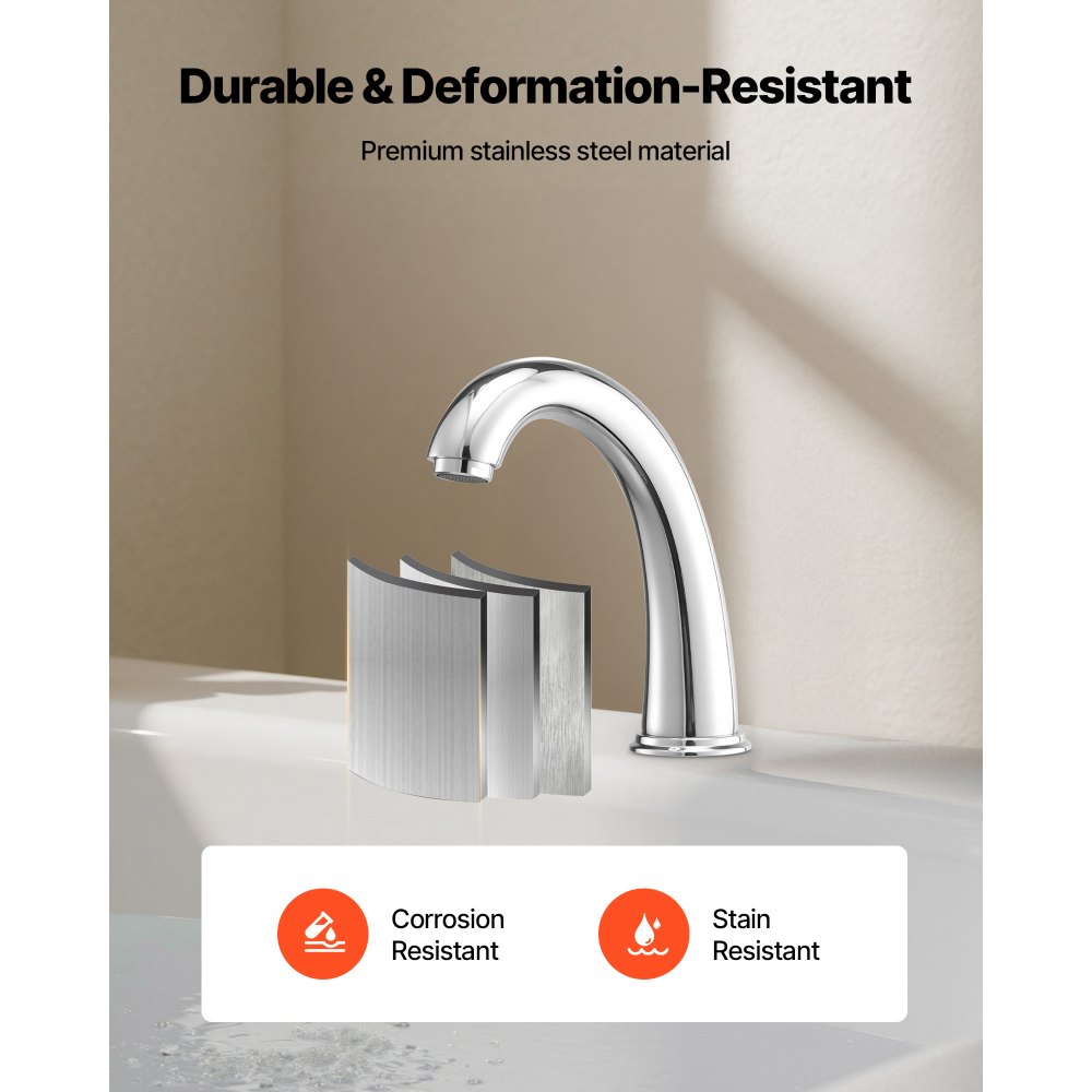 Βρύση μπανιέρας VEVOR Roman, βρύση μπανιέρας με καταρράκτη 3 οπών, σετ βρυσών μπανιέρας με λαιμόκοψη Gooseneck με 2 λαβές, σετ βρυσών μπανιέρας για μπάνιο ενηλίκων, ασημί, στόμιο υψηλού τόξου, έλεγχος θερμοκρασίας Βρύση μπανιέρας VEVOR Roman, βρύση μπανιέρας με καταρράκτη 3 οπών, σετ βρυσών μπανιέρας με λαιμόκοψη Gooseneck με 2 λαβές, σετ βρυσών μπανιέρας για μπάνιο ενηλίκων, ασημί, στόμιο υψηλού τόξου, έλεγχος θερμοκρασίας