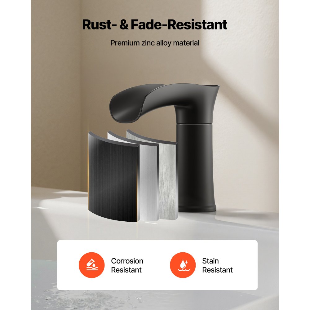 Βρύση μπανιέρας VEVOR Roman, Βρύση μπανιέρας με καταρράκτη 3 οπών, Σετ βρυσών μπανιέρας από κράμα ψευδαργύρου με 2 λαβές, Βρύσες μπανιέρας Roman για τοποθέτηση στο κατάστρωμα για πλύσιμο κατοικίδιων, Μπάνιο ενηλίκων, Ματ μαύρο, Έλεγχος θερμοκρασίας Βρύση μπανιέρας VEVOR Roman, Βρύση μπανιέρας με καταρράκτη 3 οπών, Σετ βρυσών μπανιέρας από κράμα ψευδαργύρου με 2 λαβές, Βρύσες μπανιέρας Roman για τοποθέτηση στο κατάστρωμα για πλύσιμο κατοικίδιων, Μπάνιο ενηλίκων, Ματ μαύρο, Έλεγχος θερμοκρασίας