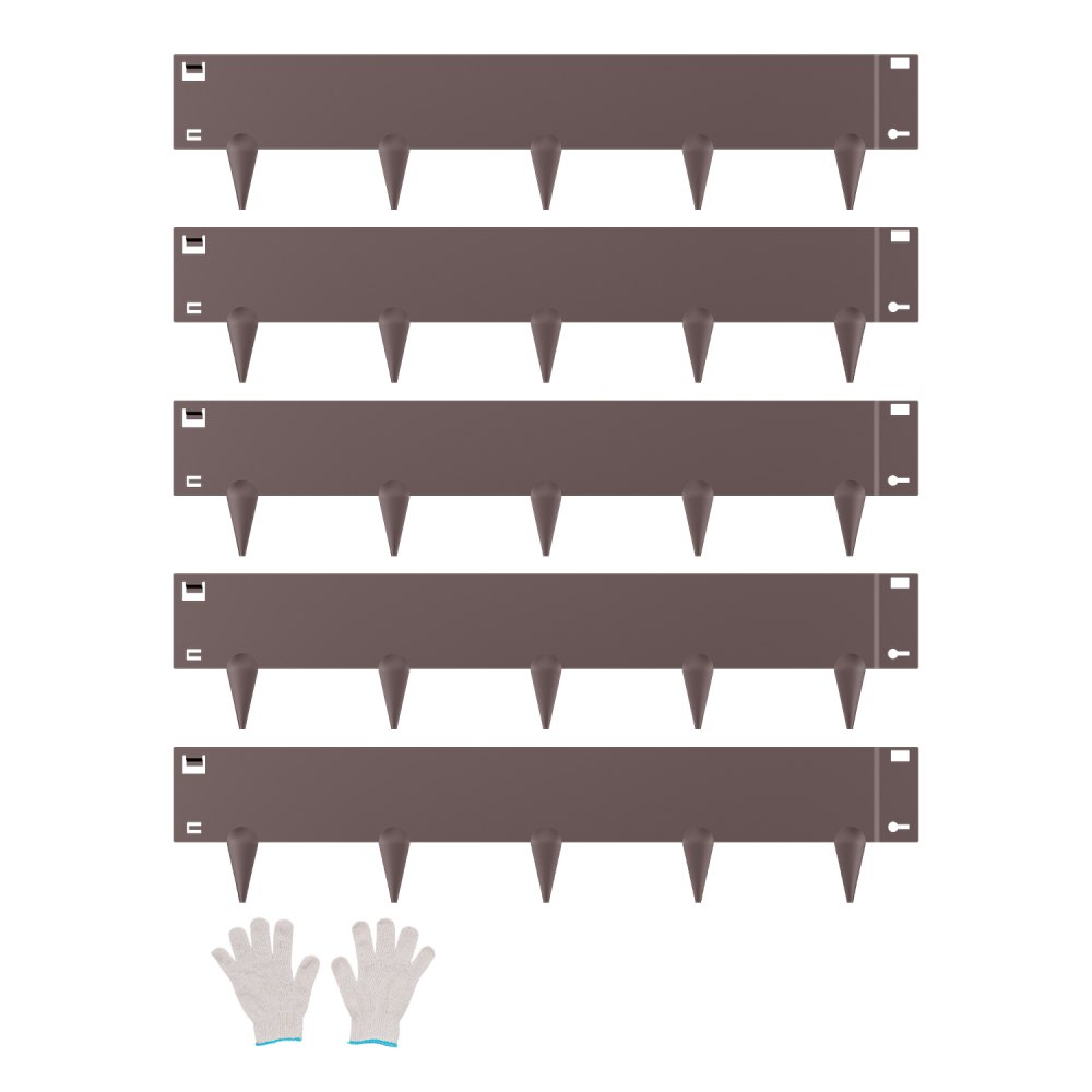 Ατσάλινες μπορντούρες τοπίου VEVOR, 5 συσκευασίες 39 x 5 ιντσών, ανθεκτικές στη σκουριά μεταλλικές μπορντούρες τοπίου, εύκαμπτο περίγραμμα μπορντούρας κήπου, βαρέως τύπου μπορντούρα γκαζόν, εύκολη στην εγκατάσταση, διαχωριστικό μονοπατιού αυλής για παρτέρι, καφέ Ατσάλινες μπορντούρες τοπίου VEVOR, 5 συσκευασίες 39 x 5 ιντσών, ανθεκτικές στη σκουριά μεταλλικές μπορντούρες τοπίου, εύκαμπτο περίγραμμα μπορντούρας κήπου, βαρέως τύπου μπορντούρα γκαζόν, εύκολη στην εγκατάσταση, διαχωριστικό μονοπατιού αυλής για παρτέρι, καφέ