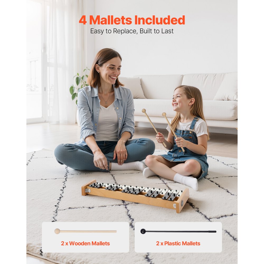 Ξυλόφωνο VEVOR Glockenspiel, 27 Νότες, Επαγγελματικό Κρουστό Όργανο Ξυλόφωνου, με Μεταλλικά Πλήκτρα, Περιλαμβάνει 4 Σφυριά, Τσάντα Μεταφοράς, Μουσικό Όργανο για Αρχάριους για Ενήλικες και Παιδιά, για Μουσική Διδασκαλία Ξυλόφωνο VEVOR Glockenspiel, 27 Νότες, Επαγγελματικό Κρουστό Όργανο Ξυλόφωνου, με Μεταλλικά Πλήκτρα, Περιλαμβάνει 4 Σφυριά, Τσάντα Μεταφοράς, Μουσικό Όργανο για Αρχάριους για Ενήλικες και Παιδιά, για Μουσική Διδασκαλία