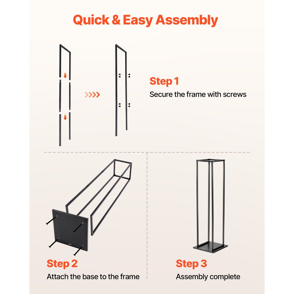 Ράφι καυσόξυλων VEVOR εσωτερικού χώρου, Βάση στοίβαξης κορμών 33 × 32 × 112 cm, Χωρητικότητα έως 45 kg, Ψηλή βάση αποθήκευσης ξύλου, Βάση καυσόξυλων από χάλυβα με ηλεκτροστατική βαφή, Βαρέως τύπου σχάρα ξύλων για τζάκι Ράφι καυσόξυλων VEVOR εσωτερικού χώρου, Βάση στοίβαξης κορμών 33 × 32 × 112 cm, Χωρητικότητα έως 45 kg, Ψηλή βάση αποθήκευσης ξύλου, Βάση καυσόξυλων από χάλυβα με ηλεκτροστατική βαφή, Βαρέως τύπου σχάρα ξύλων για τζάκι