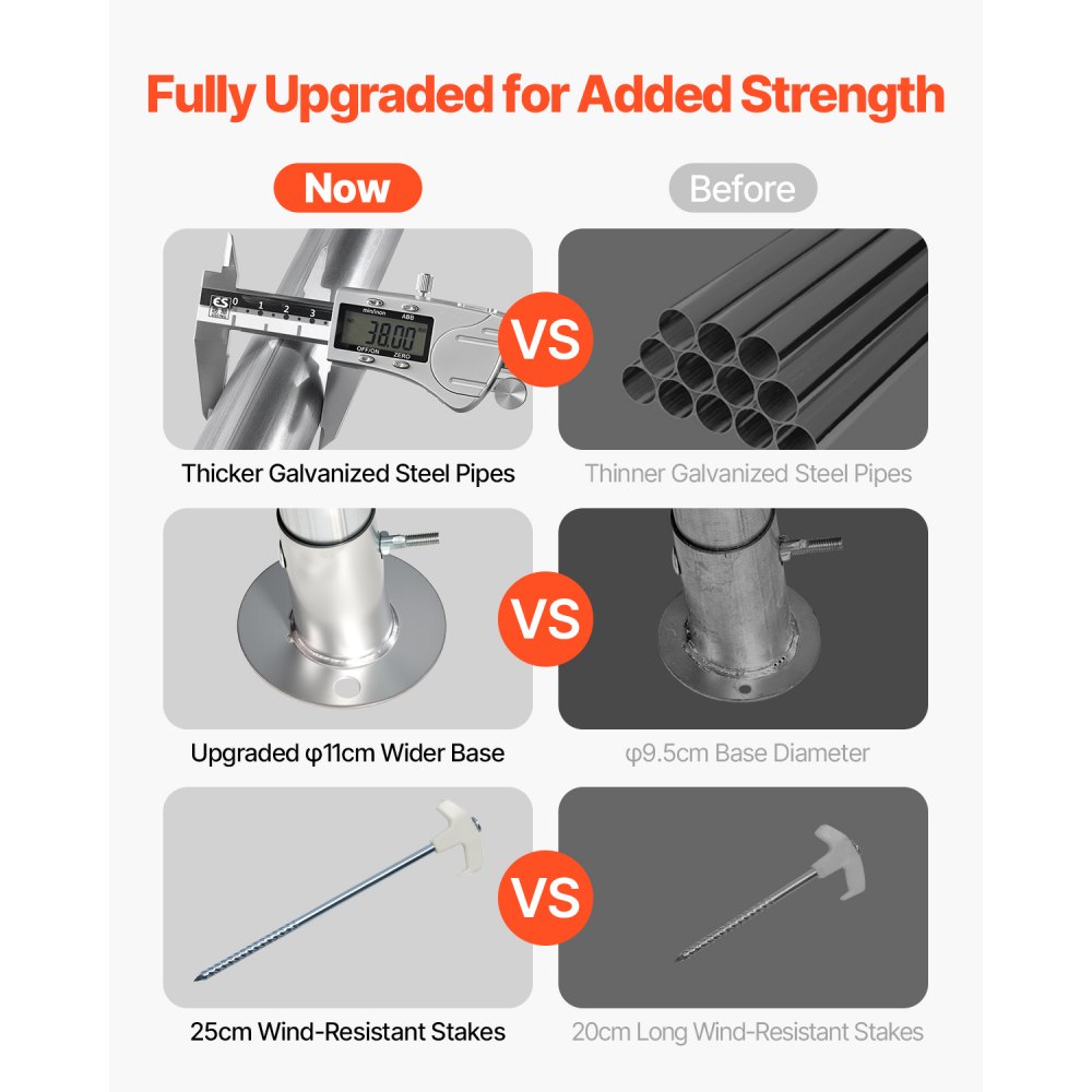 VEVOR Εξωτερική Αποθήκη, Φορητή Σκηνή Αποθήκευσης 10 x 15 ft με 2 Ρολαριστές Πόρτες & Αεραγωγούς, Αδιάβροχο Στέγαστρο με Σκίαστρο, Βαρέως Τύπου Σκελετός, Στέγαστρο Γκαράζ για Μοτοσικλέτα και Χλοοκοπτική Μηχανή, Μπεζ VEVOR Εξωτερική Αποθήκη, Φορητή Σκηνή Αποθήκευσης 10 x 15 ft με 2 Ρολαριστές Πόρτες & Αεραγωγούς, Αδιάβροχο Στέγαστρο με Σκίαστρο, Βαρέως Τύπου Σκελετός, Στέγαστρο Γκαράζ για Μοτοσικλέτα και Χλοοκοπτική Μηχανή, Μπεζ