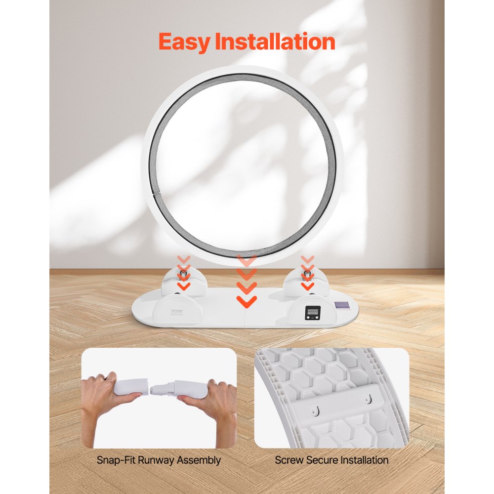 Τροχός άσκησης γάτας VEVOR με βηματόμετρο, 40,8 ίντσες, Τροχός τρεξίματος γάτας με φρένο και διάδρομο με μοκέτα, Αθόρυβος διάδρομος γάτας για γάτες εσωτερικού χώρου κάτω των 13 κιλών, Γυμναστήριο γάτας για κατοικίδια Υγεία & Ευεξία Λευκό Τροχός άσκησης γάτας VEVOR με βηματόμετρο, 40,8 ίντσες, Τροχός τρεξίματος γάτας με φρένο και διάδρομο με μοκέτα, Αθόρυβος διάδρομος γάτας για γάτες εσωτερικού χώρου κάτω των 13 κιλών, Γυμναστήριο γάτας για κατοικίδια Υγεία & Ευεξία Λευκό