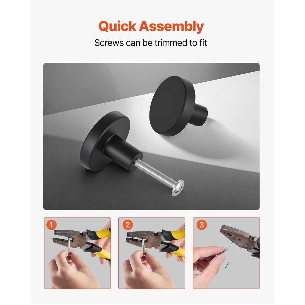 Πόμολα ντουλαπιού VEVOR, 10 τεμάχια, λαβές συρταριών και λαβές πόρτας από μαύρο κράμα ψευδαργύρου 32 mm, λαβές συρταριού κουζίνας σε σχήμα μανιταριού, εξαρτήματα ντουλαπιού με βίδες για ντουλάπια μπάνιου, ντουλάπια και συρτάρια Πόμολα ντουλαπιού VEVOR, 10 τεμάχια, λαβές συρταριών και λαβές πόρτας από μαύρο κράμα ψευδαργύρου 32 mm, λαβές συρταριού κουζίνας σε σχήμα μανιταριού, εξαρτήματα ντουλαπιού με βίδες για ντουλάπια μπάνιου, ντουλάπια και συρτάρια