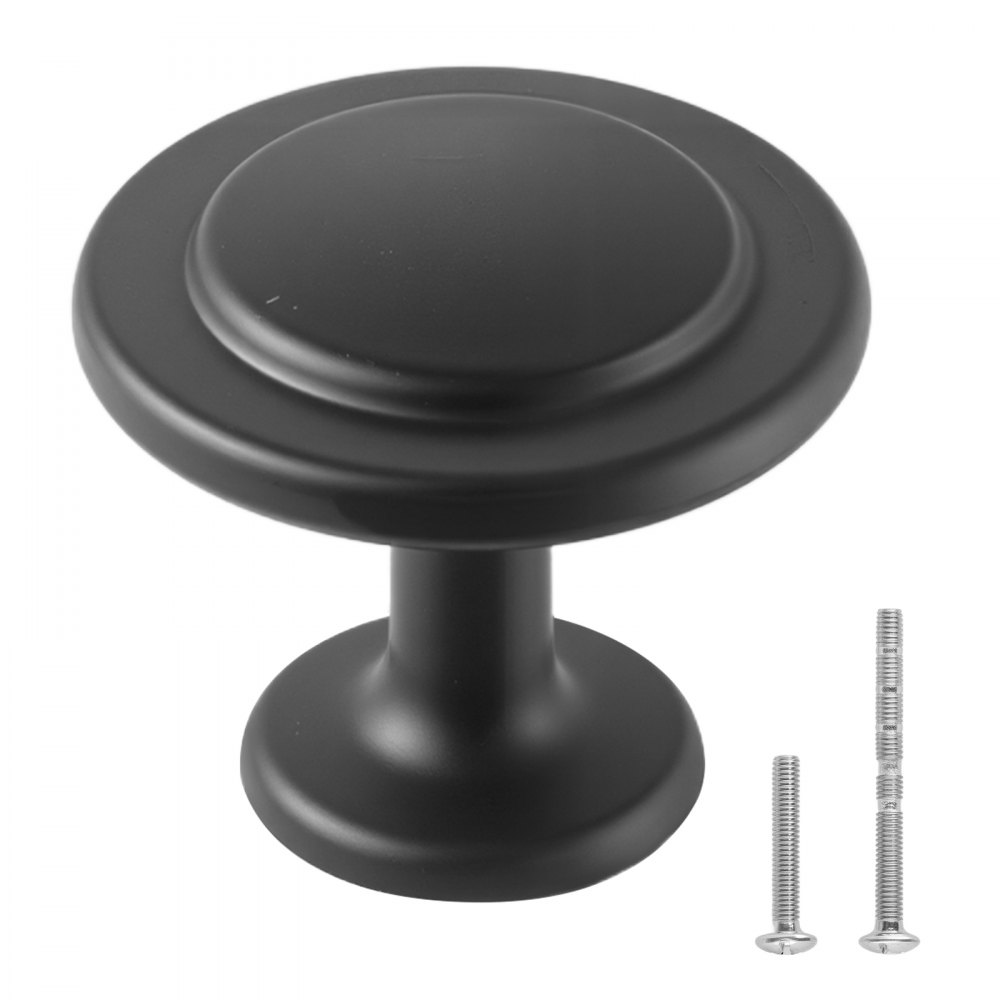 Πόμολα ντουλαπιού VEVOR, 30 τεμάχια, λαβές συρταριών και λαβές πόρτας από μαύρο κράμα ψευδαργύρου 31 mm, λαβές συρταριού κουζίνας σε σχήμα μανιταριού, εξαρτήματα ντουλαπιού με βίδες για ντουλάπια μπάνιου, ντουλάπια και συρτάρια Πόμολα ντουλαπιού VEVOR, 30 τεμάχια, λαβές συρταριών και λαβές πόρτας από μαύρο κράμα ψευδαργύρου 31 mm, λαβές συρταριού κουζίνας σε σχήμα μανιταριού, εξαρτήματα ντουλαπιού με βίδες για ντουλάπια μπάνιου, ντουλάπια και συρτάρια