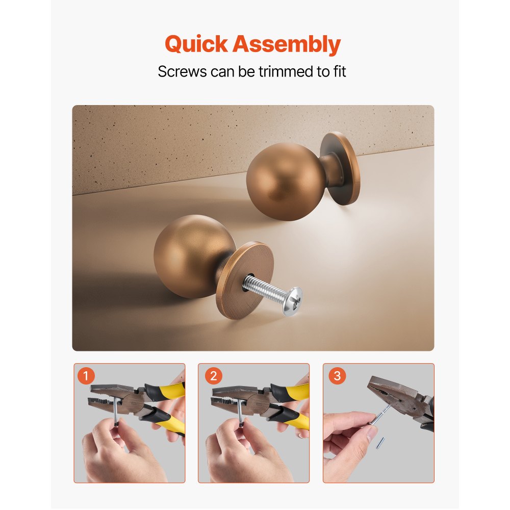 Πόμολα ντουλαπιού VEVOR, 12 τεμάχια, λαβές συρταριών από κράμα ψευδαργύρου 25 mm, στρογγυλά πόμολα ντουλαπιού κουζίνας με βίδες για ντουλάπες μπάνιου, συρτάρια, χρώμα αντίκα ορείχαλκου Πόμολα ντουλαπιού VEVOR, 12 τεμάχια, λαβές συρταριών από κράμα ψευδαργύρου 25 mm, στρογγυλά πόμολα ντουλαπιού κουζίνας με βίδες για ντουλάπες μπάνιου, συρτάρια, χρώμα αντίκα ορείχαλκου