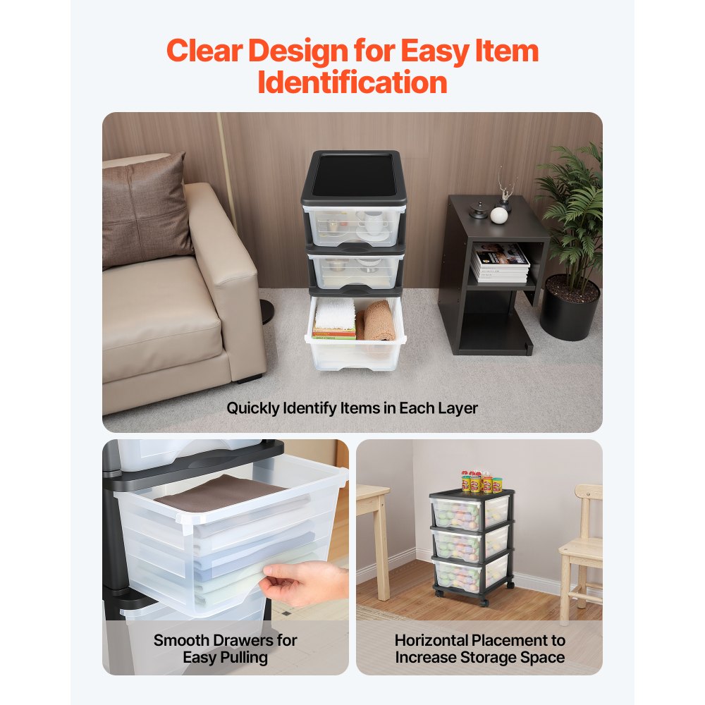 VEVOR Πλαστικά Συρτάρια Αποθήκευσης Καρότσι, Οργανωτής Αποθήκευσης 3 Συρταριών με Ρόδες, Οργάνωση Ντουλάπας με Ρόδες και Διαχωριστικά Αποθήκευσης, Οργανωτής Ντουλάπας Διαφανείς Κάδους για Είδη Γραφείου, Αίθουσες Χειροτεχνίας, Αίθουσες Τάξης VEVOR Πλαστικά Συρτάρια Αποθήκευσης Καρότσι, Οργανωτής Αποθήκευσης 3 Συρταριών με Ρόδες, Οργάνωση Ντουλάπας με Ρόδες και Διαχωριστικά Αποθήκευσης, Οργανωτής Ντουλάπας Διαφανείς Κάδους για Είδη Γραφείου, Αίθουσες Χειροτεχνίας, Αίθουσες Τάξης