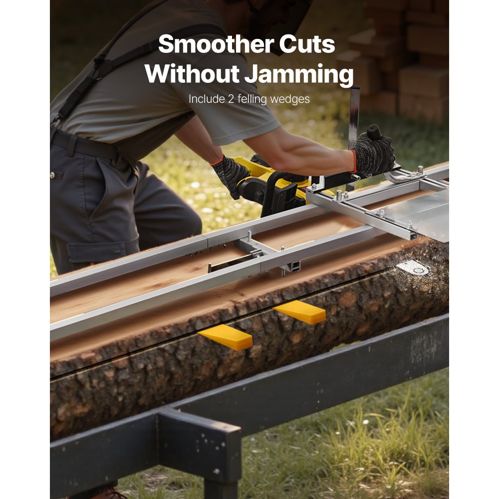 Σύστημα οδηγών φρεζαρίσματος ραγών VEVOR, κιτ φρεζαρίσματος αλυσοπρίονου 3,66 m με 4 εγκάρσιες ράβδους, σύστημα ραγών φρεζαρίσματος αλουμινίου που λειτουργεί με αλυσοπρίονο, 2 σφήνες, ρυθμιζόμενο κιτ οδηγών φρεζαρίσματος ραγών για οικοδόμους και ξυλουργούς Σύστημα οδηγών φρεζαρίσματος ραγών VEVOR, κιτ φρεζαρίσματος αλυσοπρίονου 3,66 m με 4 εγκάρσιες ράβδους, σύστημα ραγών φρεζαρίσματος αλουμινίου που λειτουργεί με αλυσοπρίονο, 2 σφήνες, ρυθμιζόμενο κιτ οδηγών φρεζαρίσματος ραγών για οικοδόμους και ξυλουργούς